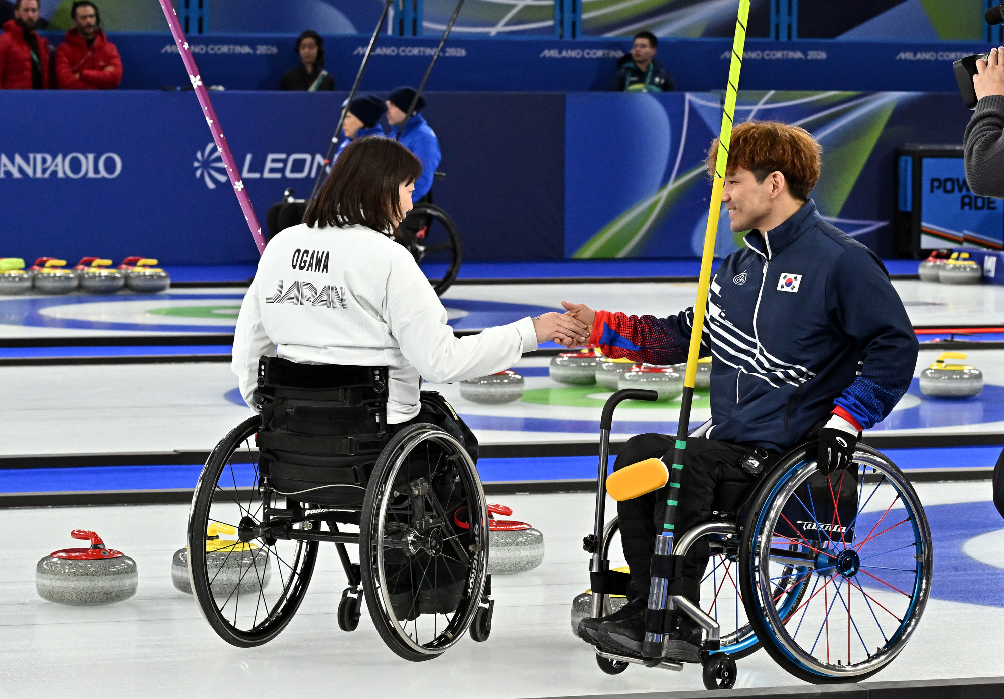 코르티나=사진공동취재단;2026 밀라노 코르티나 패럴림픽 휠체어컬링