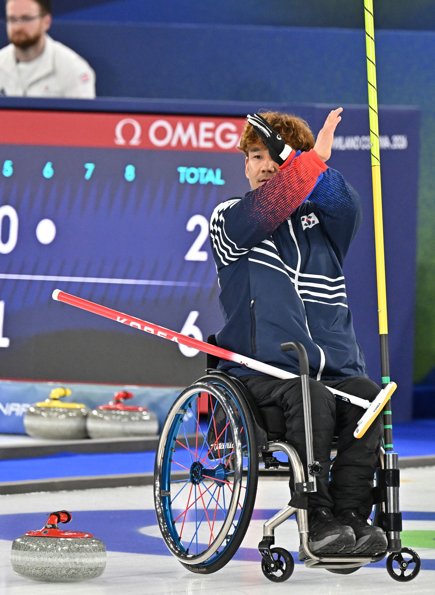 코르티나=사진공동취재단;2026 밀라노 코르티나 패럴림픽 휠체어컬링