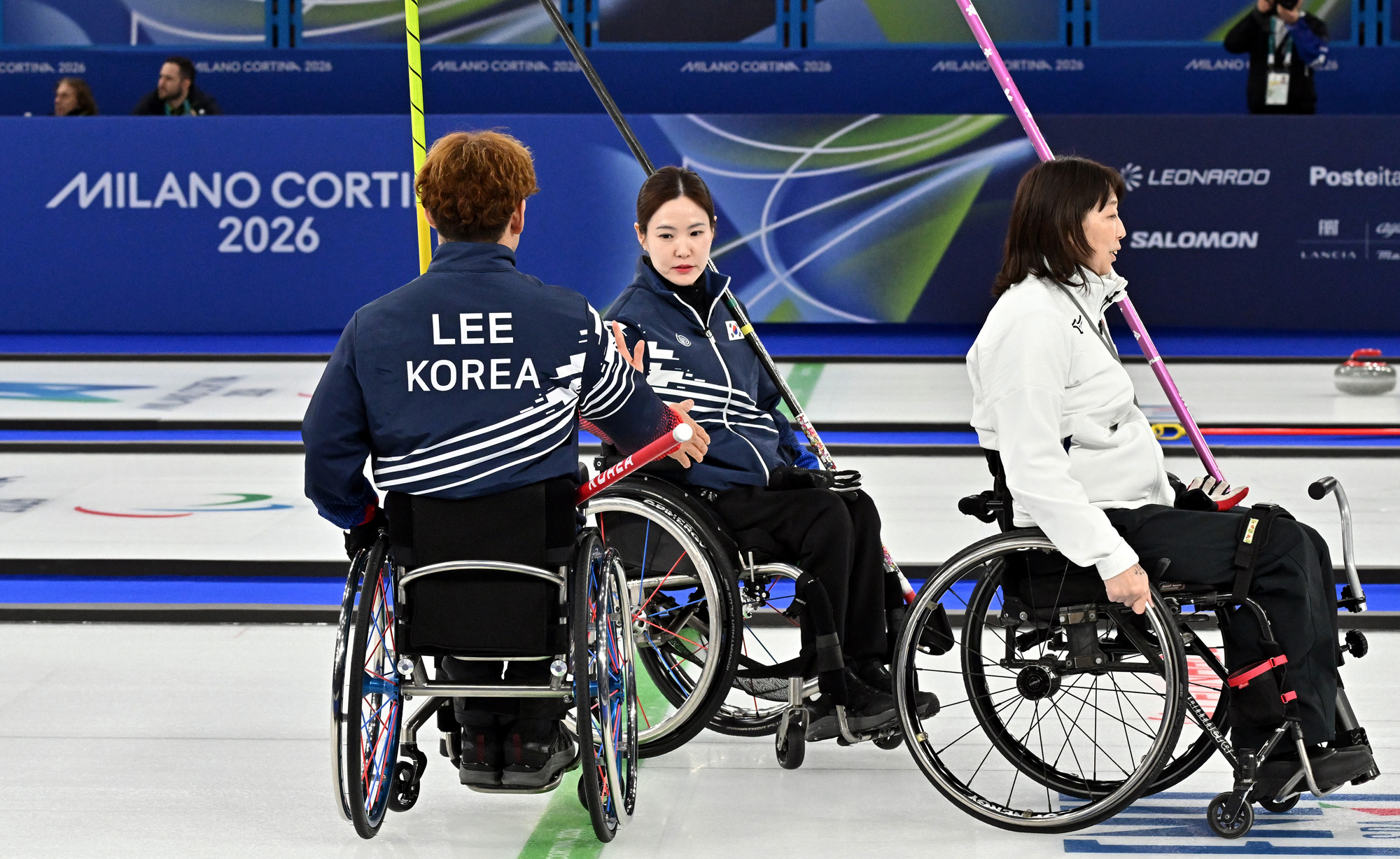 코르티나=사진공동취재단;2026 밀라노 코르티나 패럴림픽 휠체어컬링