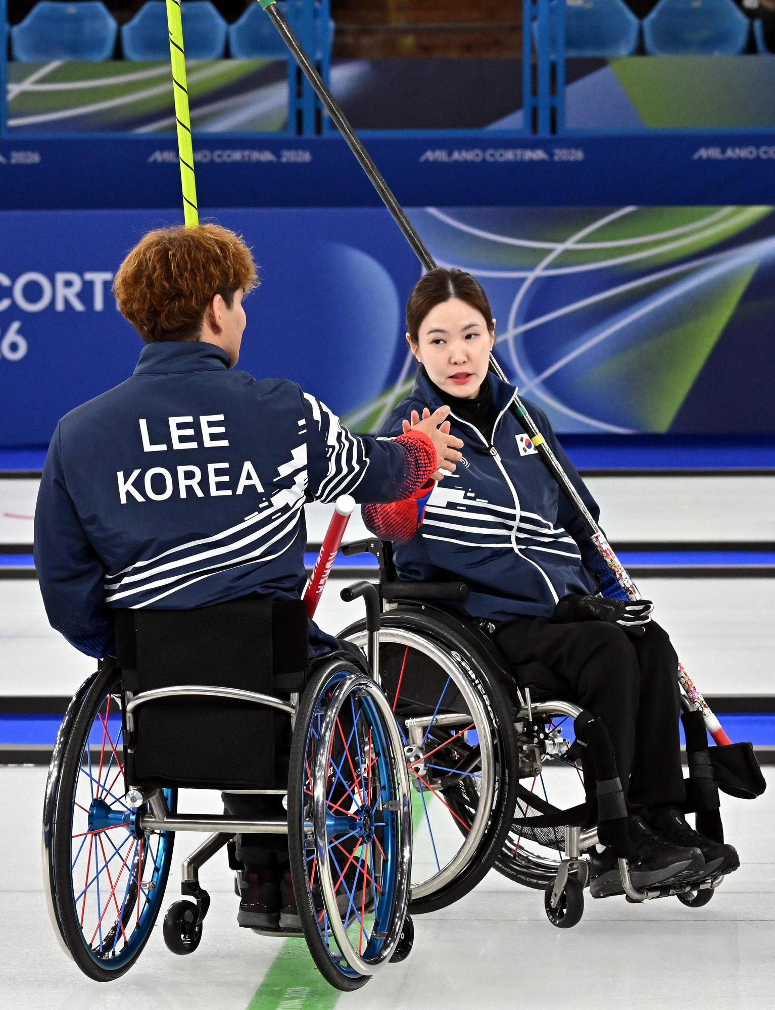 코르티나=사진공동취재단;2026 밀라노 코르티나 패럴림픽 휠체어컬링