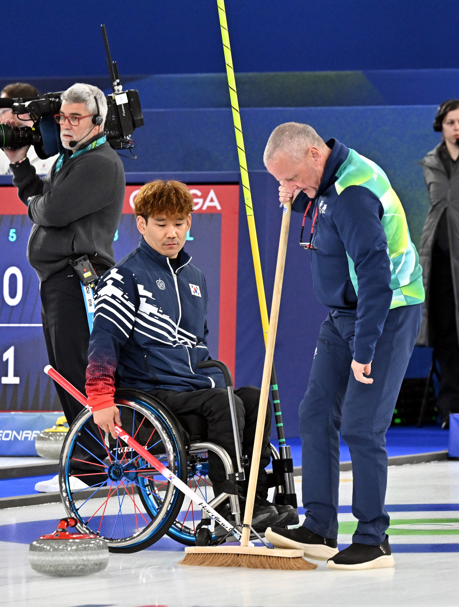 코르티나=사진공동취재단;2026 밀라노 코르티나 패럴림픽 휠체어컬링