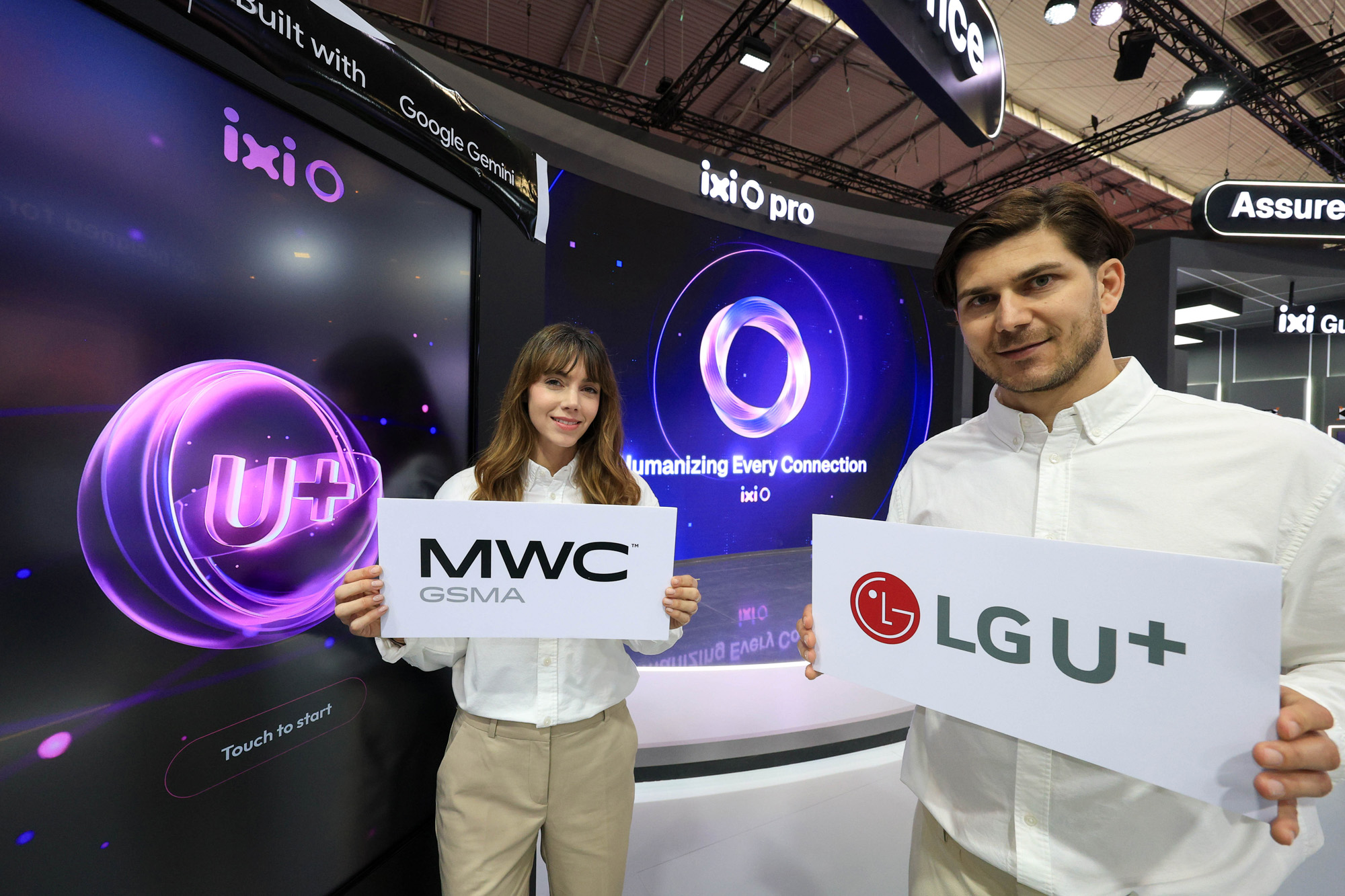 경제;모바일월드콩그레스2026;모바일월드;홍범식 LG유플러스 대표;노태문 삼성전자사장;MWC