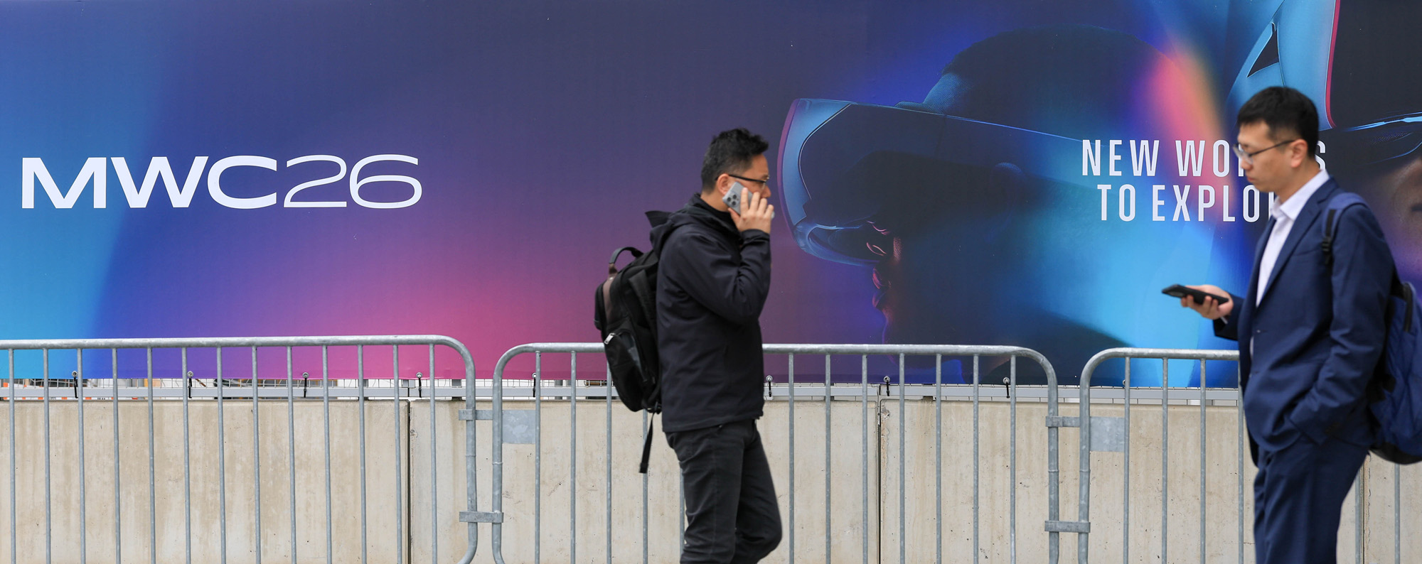 경제;모바일월드콩그레스2026;모바일월드;홍범식 LG유플러스 대표;노태문 삼성전자사장;MWC