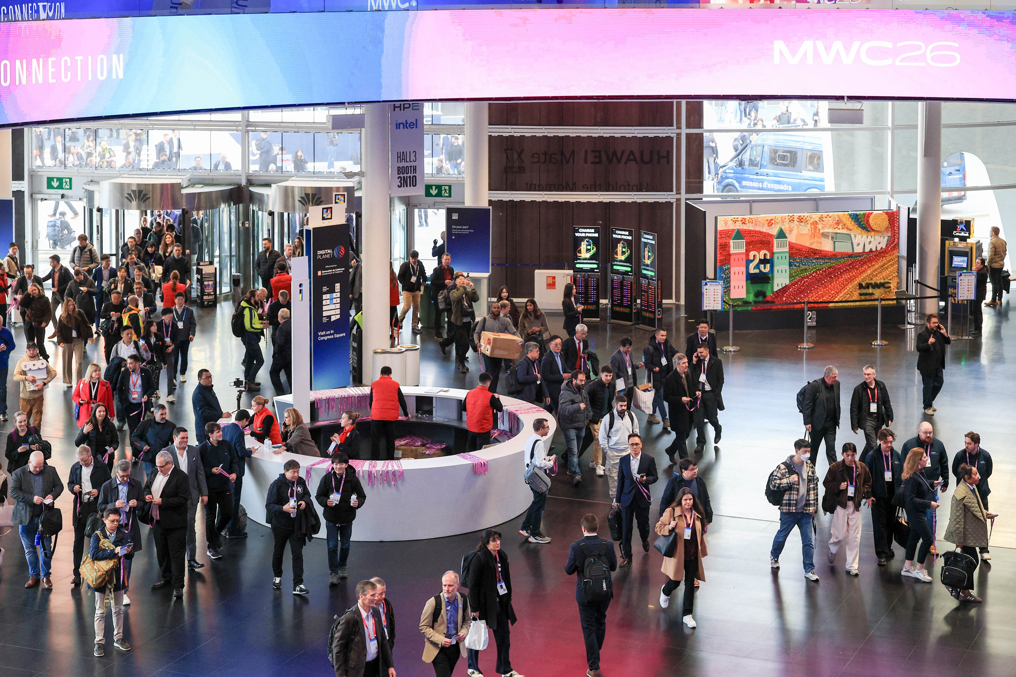 경제;모바일월드콩그레스2026;모바일월드;홍범식 LG유플러스 대표;노태문 삼성전자사장;MWC