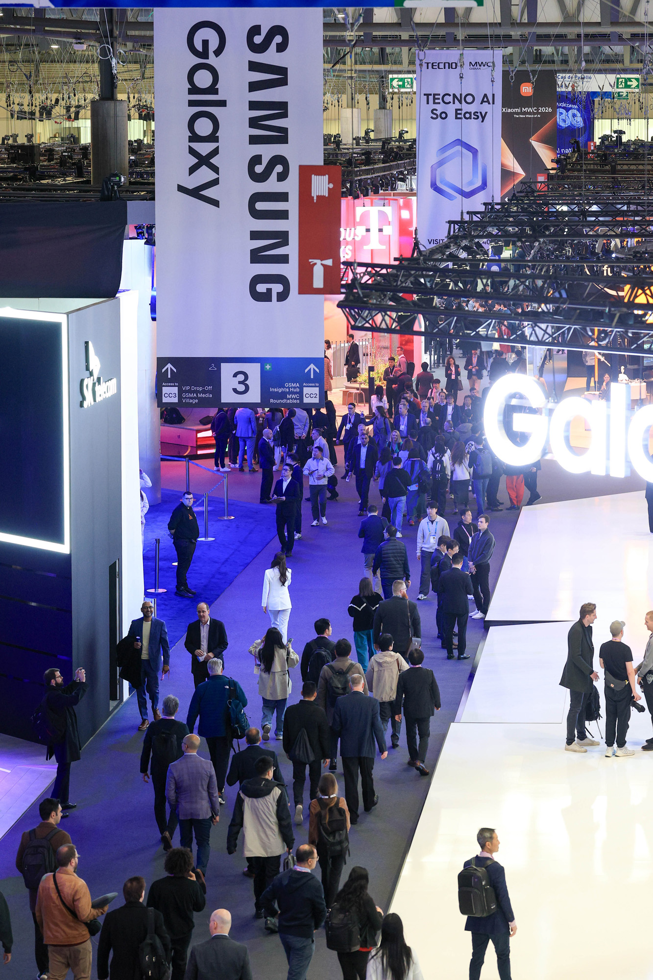 경제;모바일월드콩그레스2026;모바일월드;홍범식 LG유플러스 대표;노태문 삼성전자사장;MWC