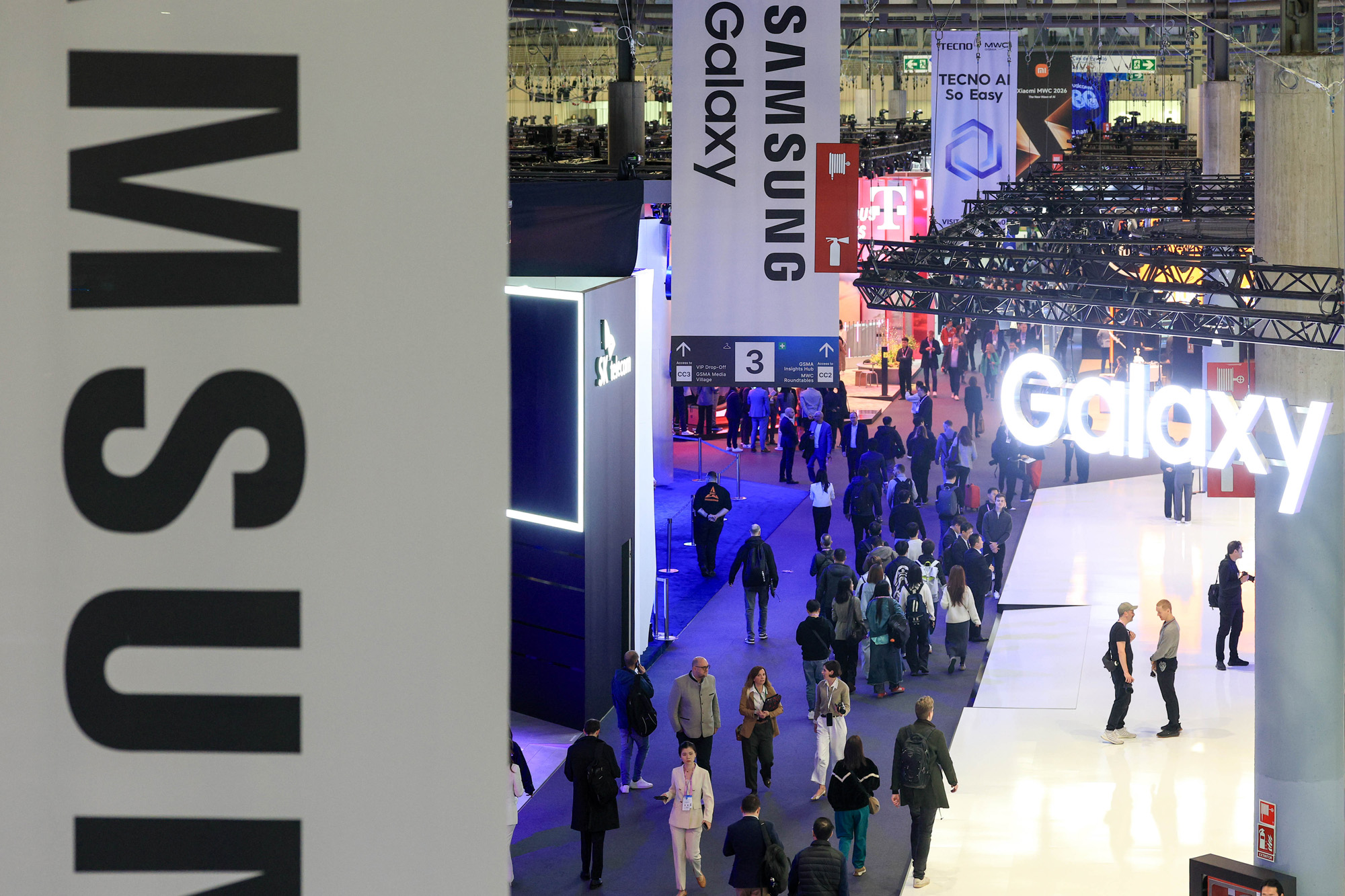 경제;모바일월드콩그레스2026;모바일월드;홍범식 LG유플러스 대표;노태문 삼성전자사장;MWC