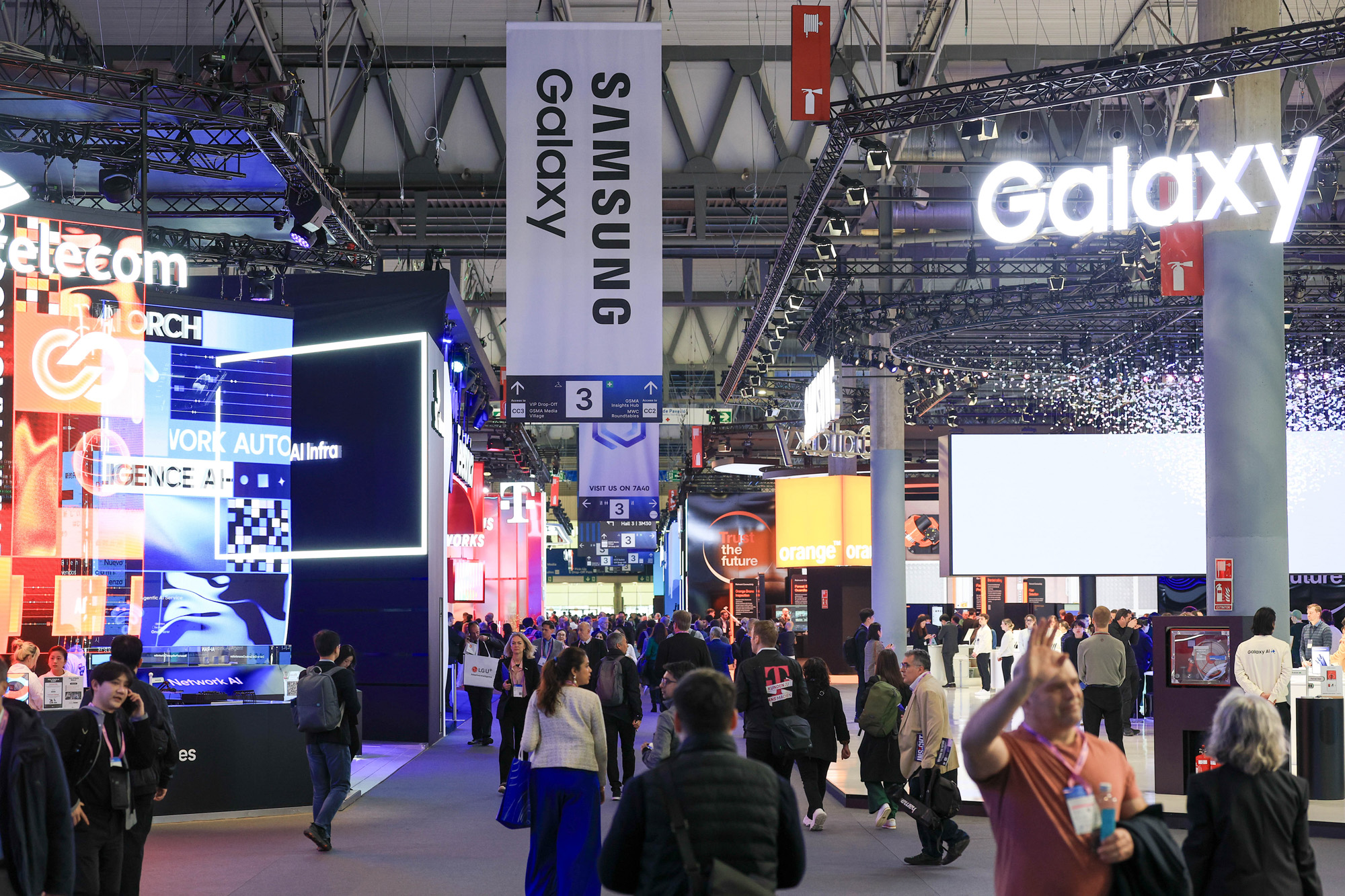 경제;모바일월드콩그레스2026;모바일월드;홍범식 LG유플러스 대표;노태문 삼성전자사장;MWC