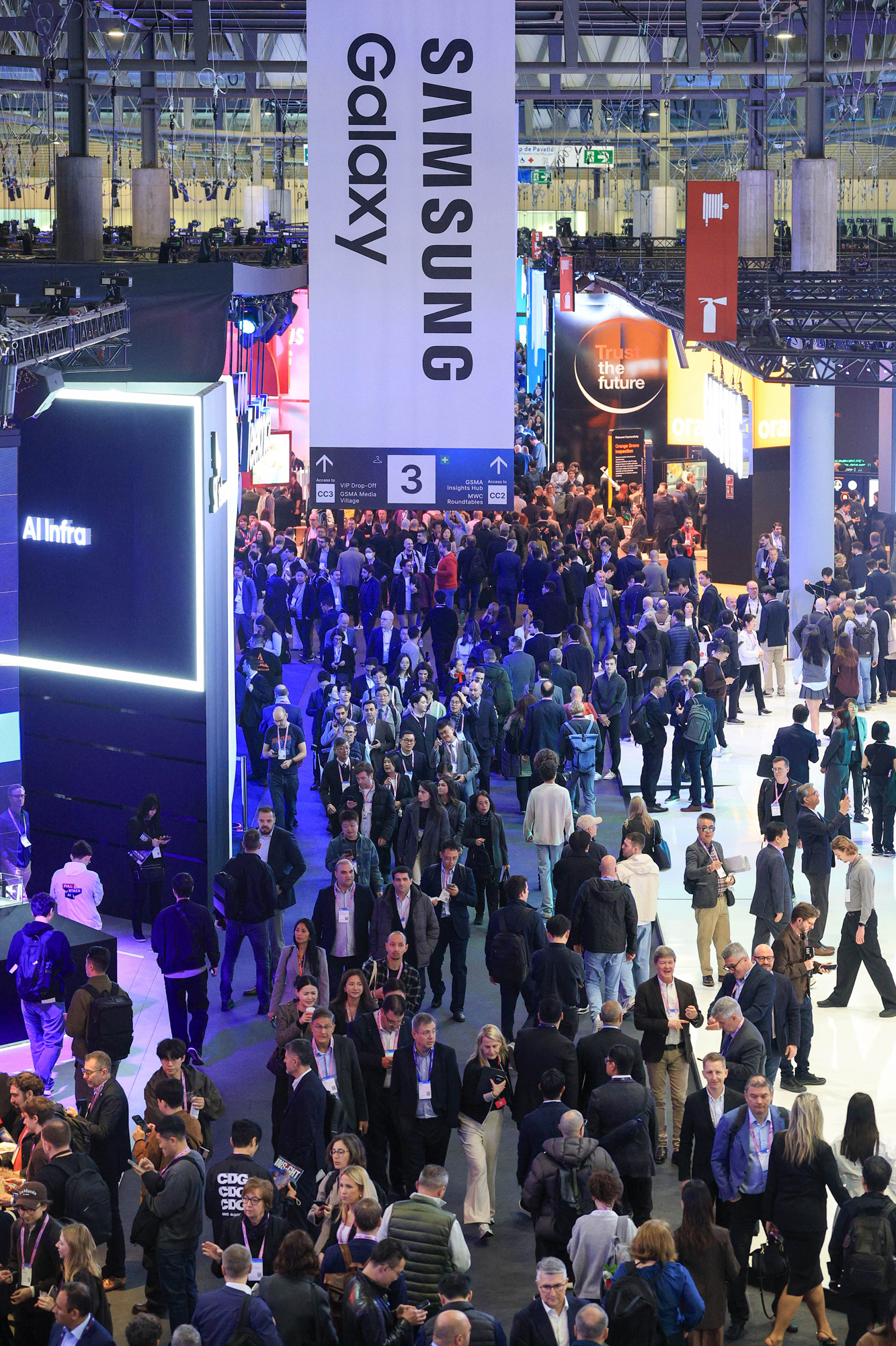 경제;모바일월드콩그레스2026;모바일월드;홍범식 LG유플러스 대표;노태문 삼성전자사장;MWC