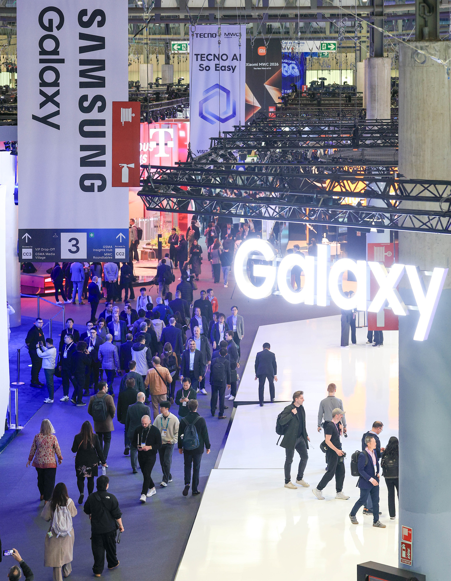 경제;모바일월드콩그레스2026;모바일월드;홍범식 LG유플러스 대표;노태문 삼성전자사장;MWC