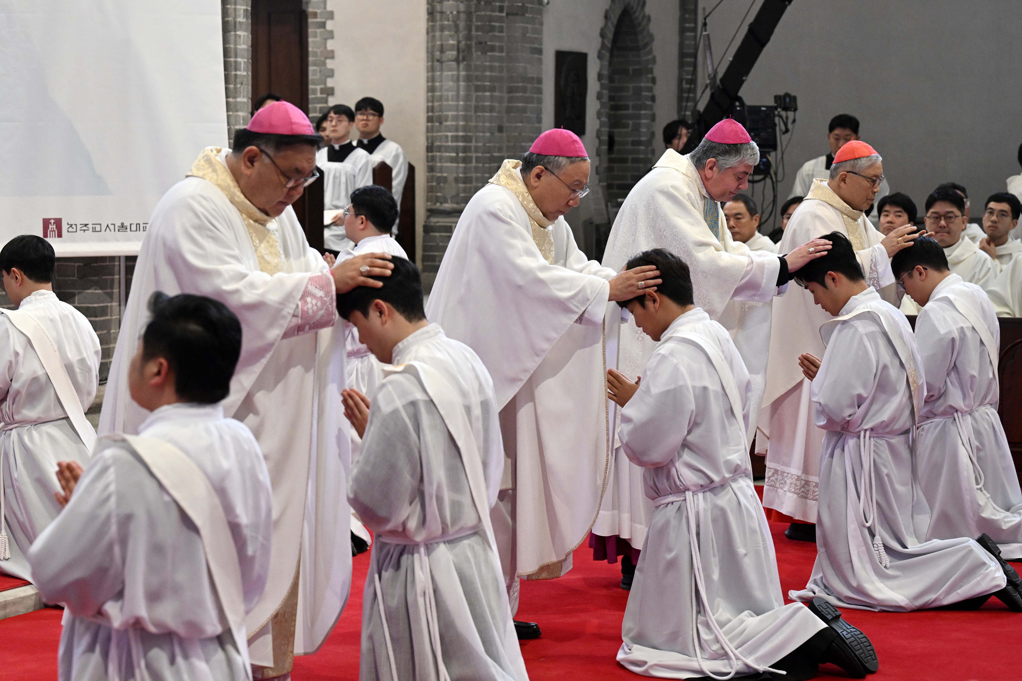 사회;종교;천주교사제서품식;서울대교구