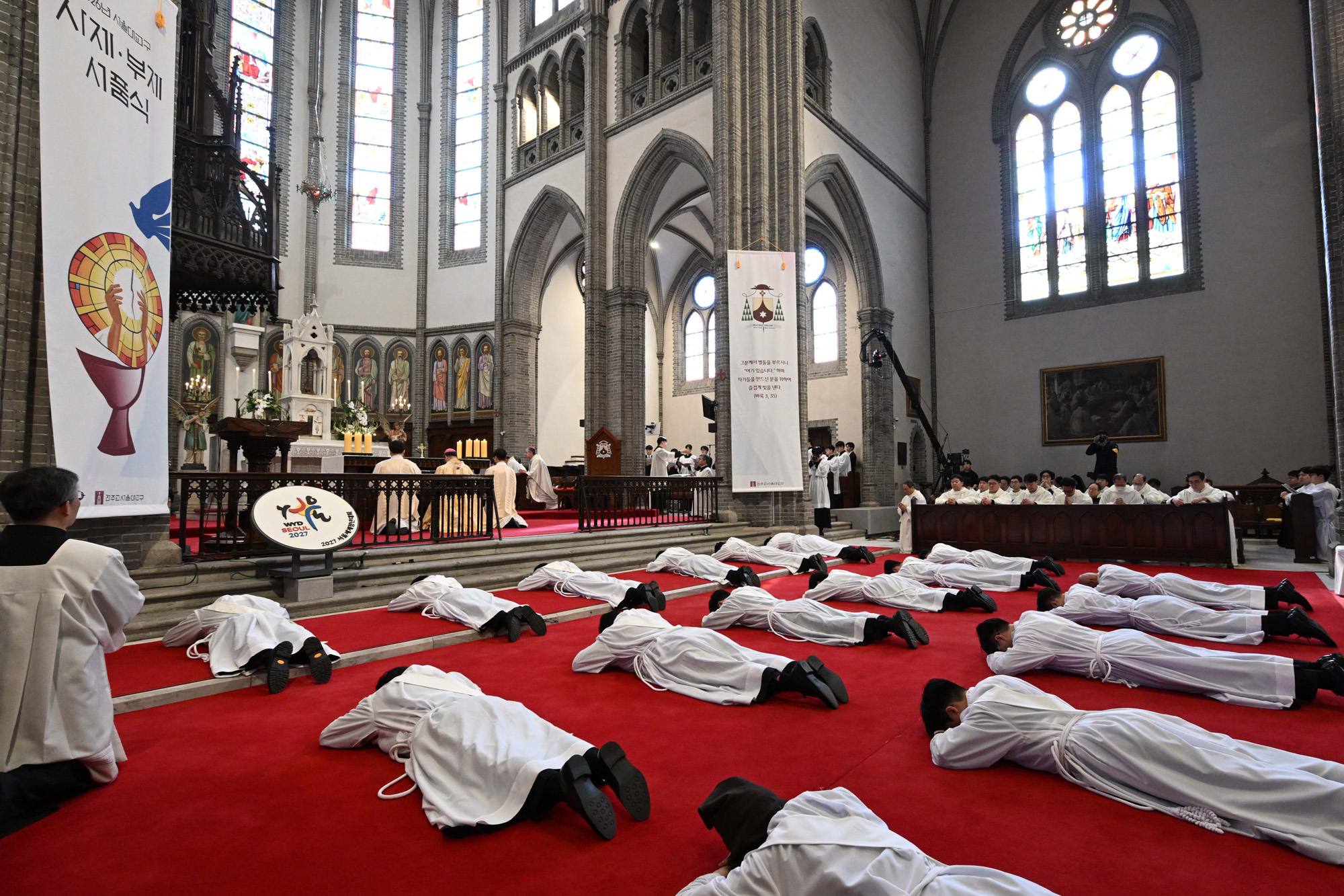 사회;종교;천주교사제서품식;서울대교구