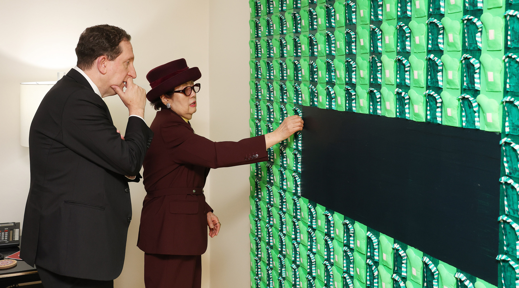 정치;미국건국250주년기념전시회;제임스 헬러 주한 미국대사대리