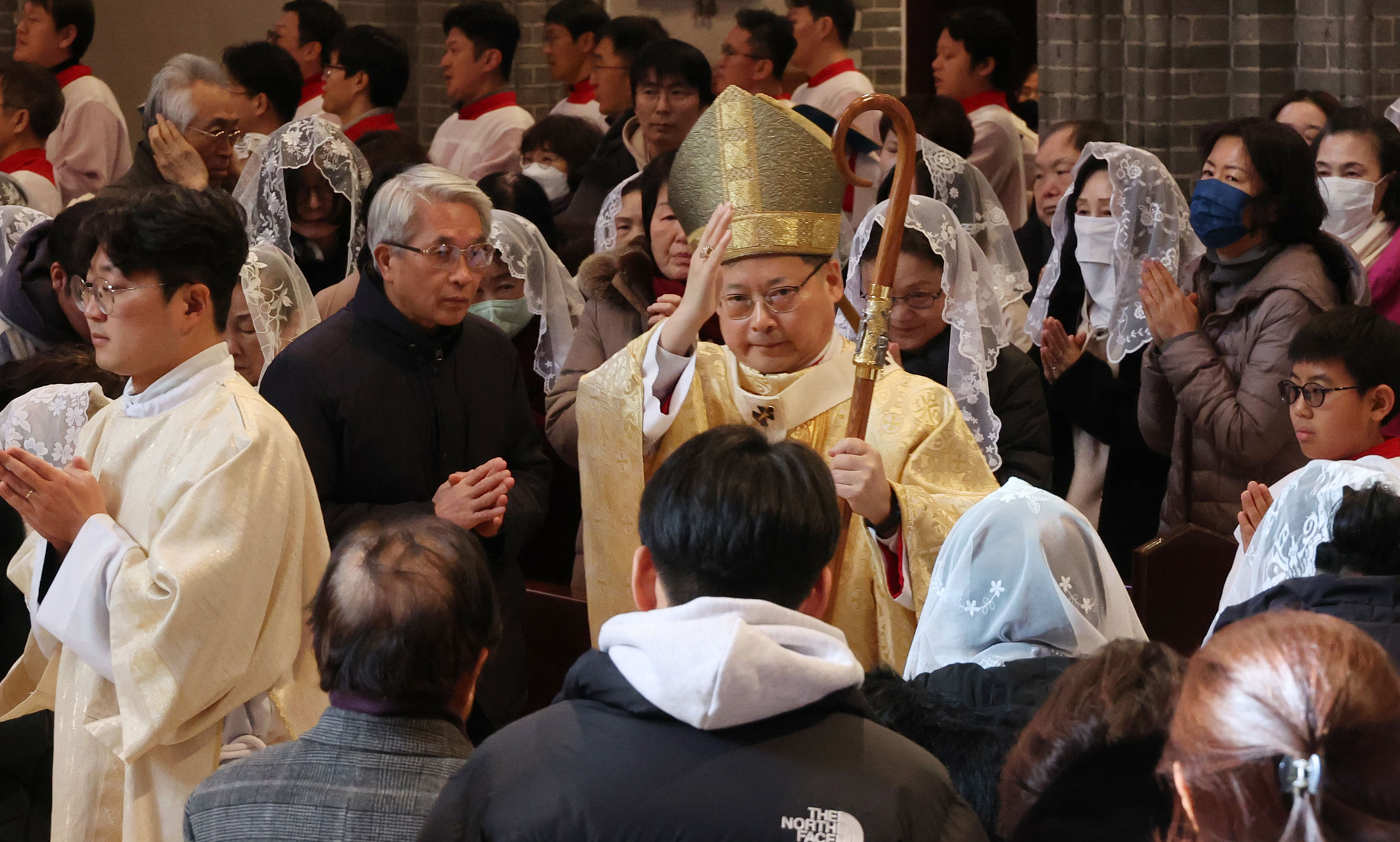 사회;종교;성탄미사;명동대성당;정순택 천주교 서울대교구 대주교