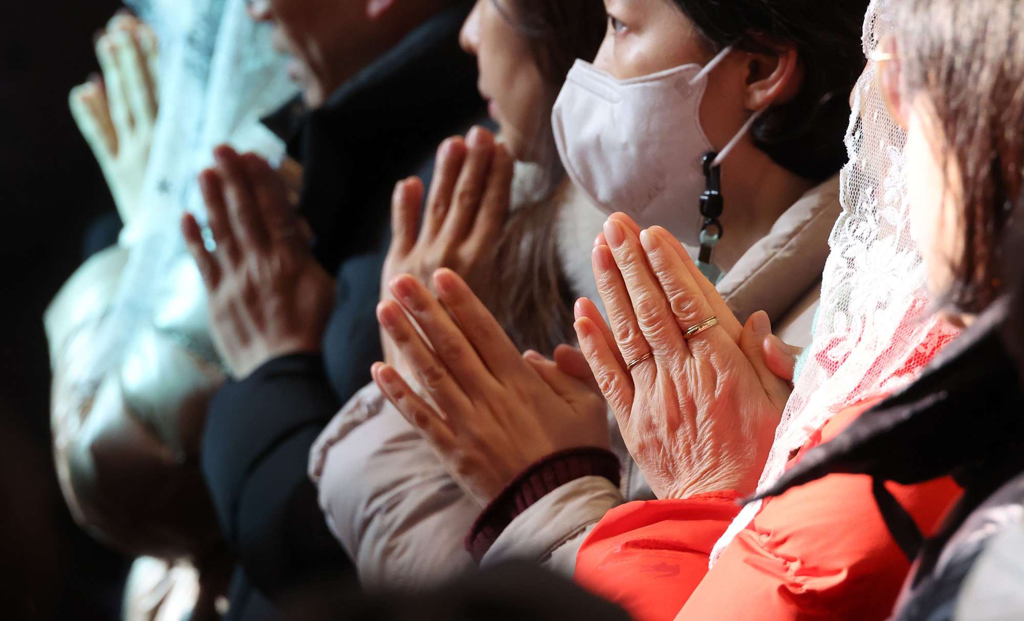 사회;종교;성탄미사;명동대성당;정순택 천주교 서울대교구 대주교