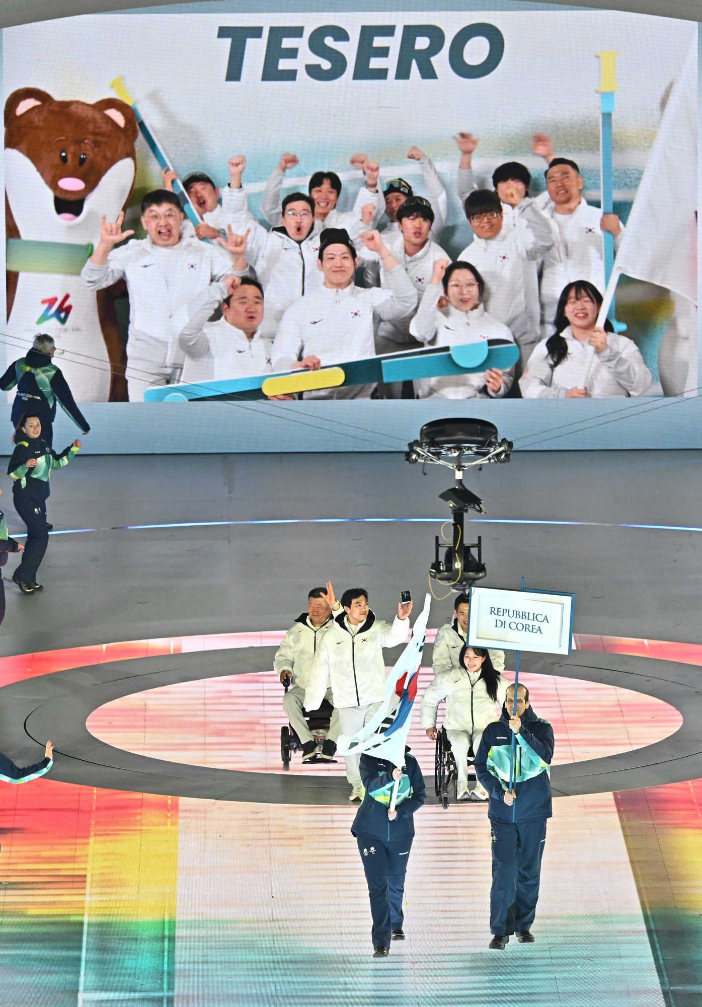 스포츠;밀라노코르티나동계패럴림픽;패럴림픽개막식