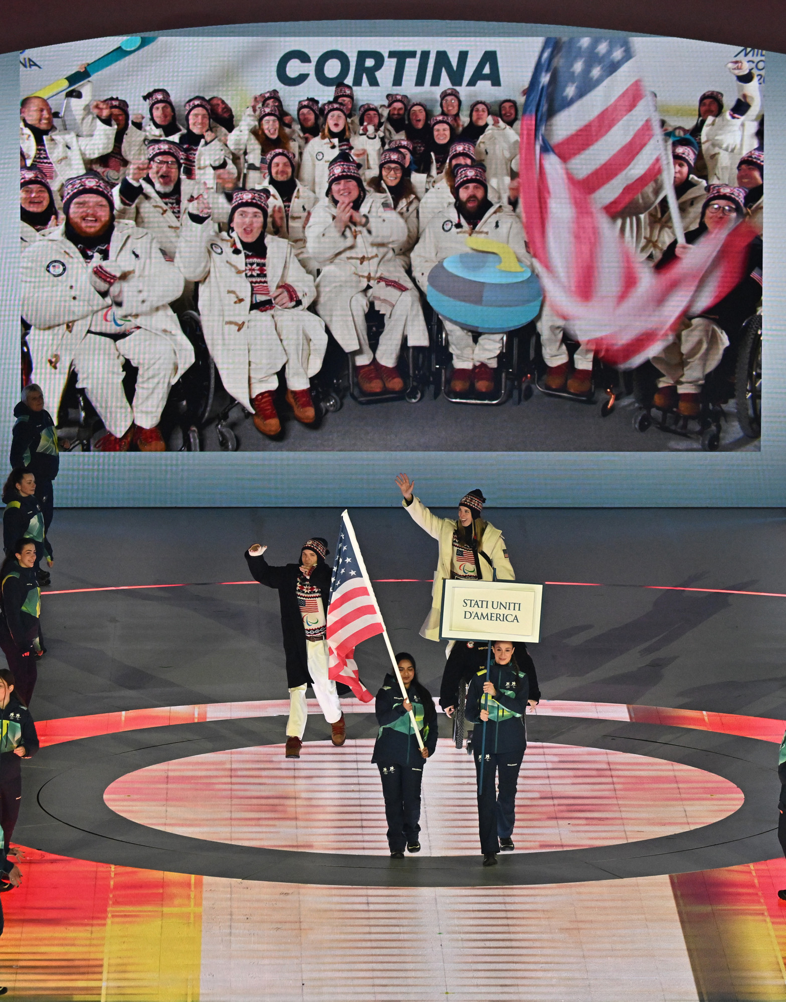 스포츠;밀라노코르티나동계패럴림픽;패럴림픽개막식