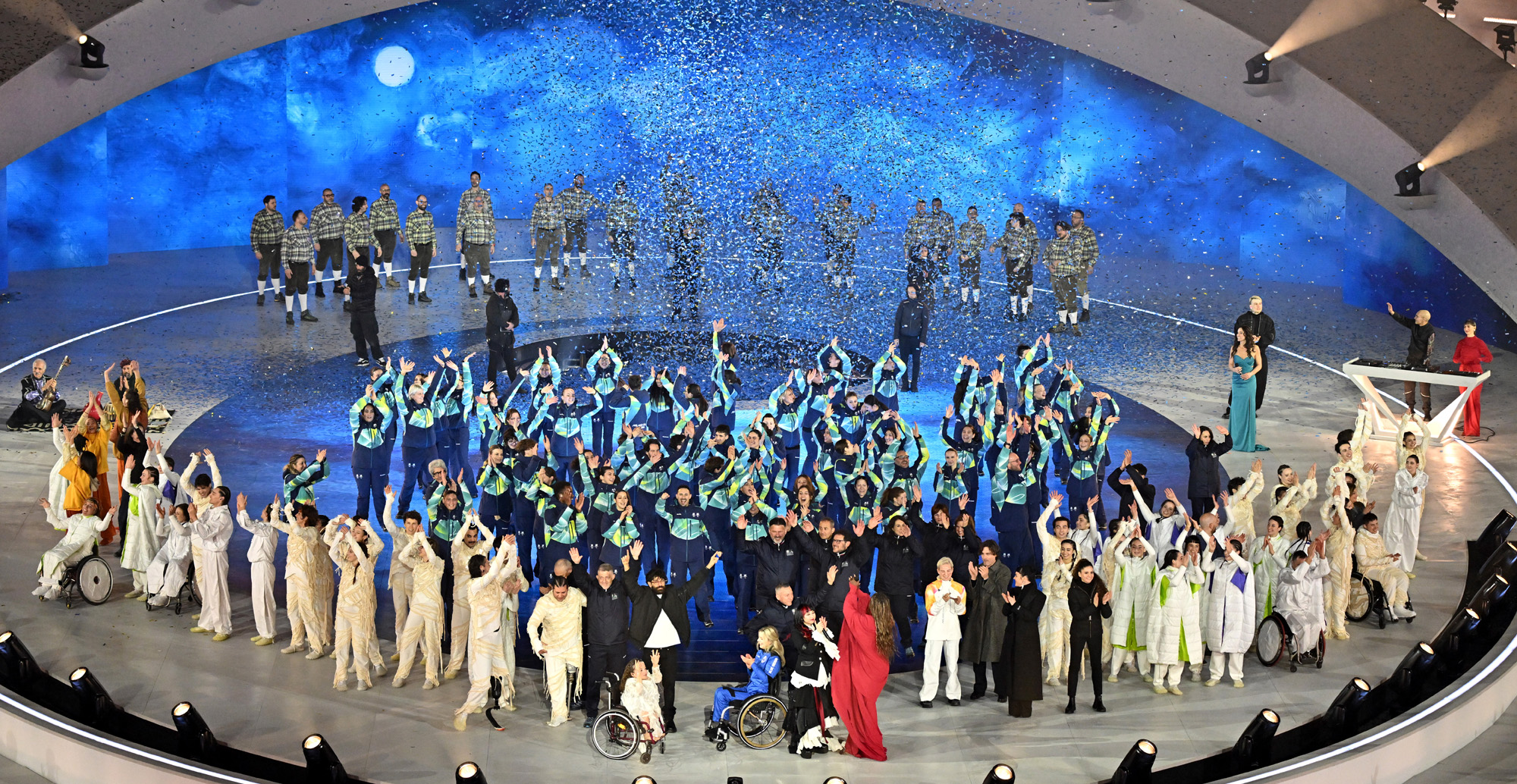 스포츠;밀라노코르티나동계패럴림픽;패럴림픽개막식