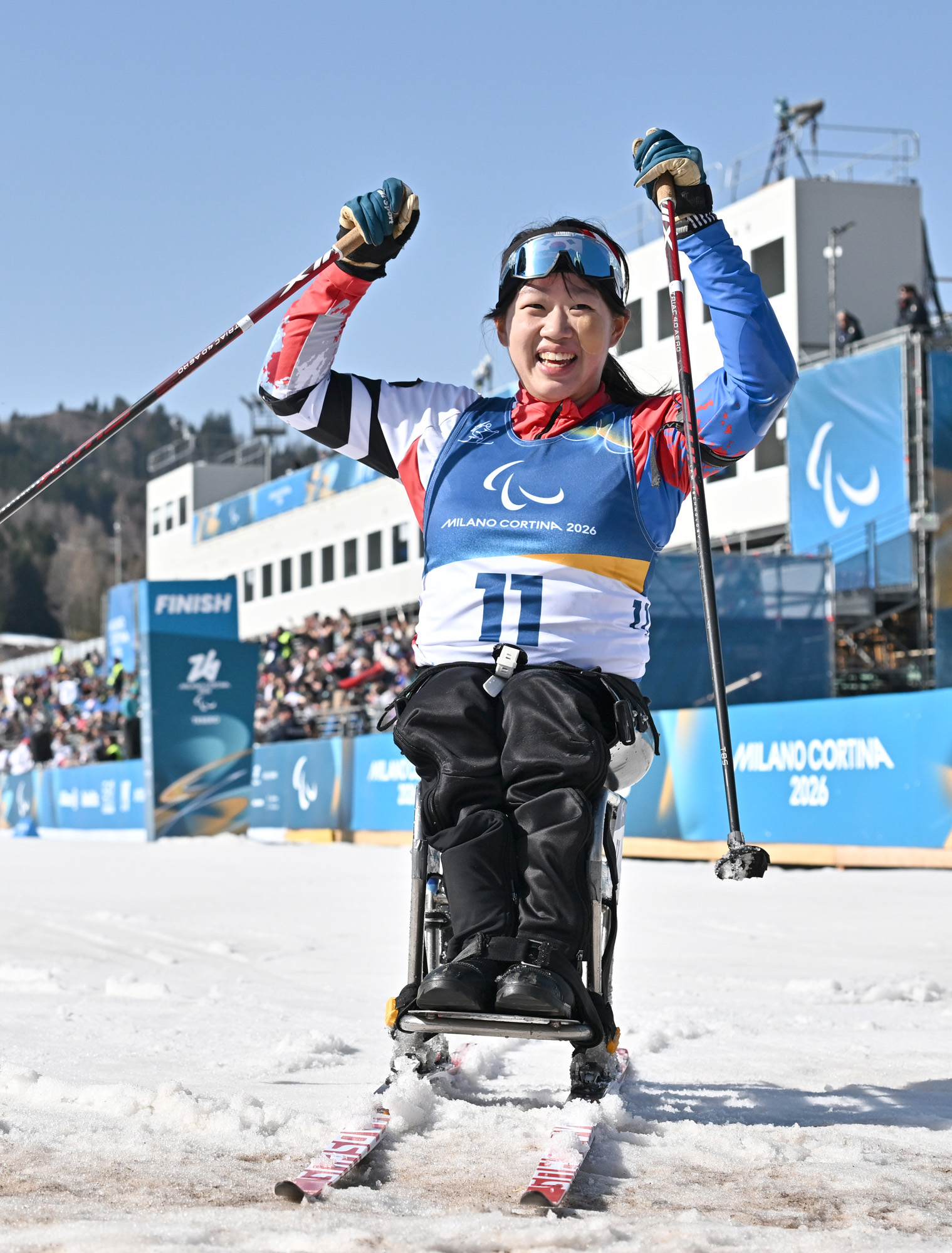 스포츠;올림픽;밀라노코르티나동계패럼림픽;바이애슬론;김윤지;바이애슬론금메달