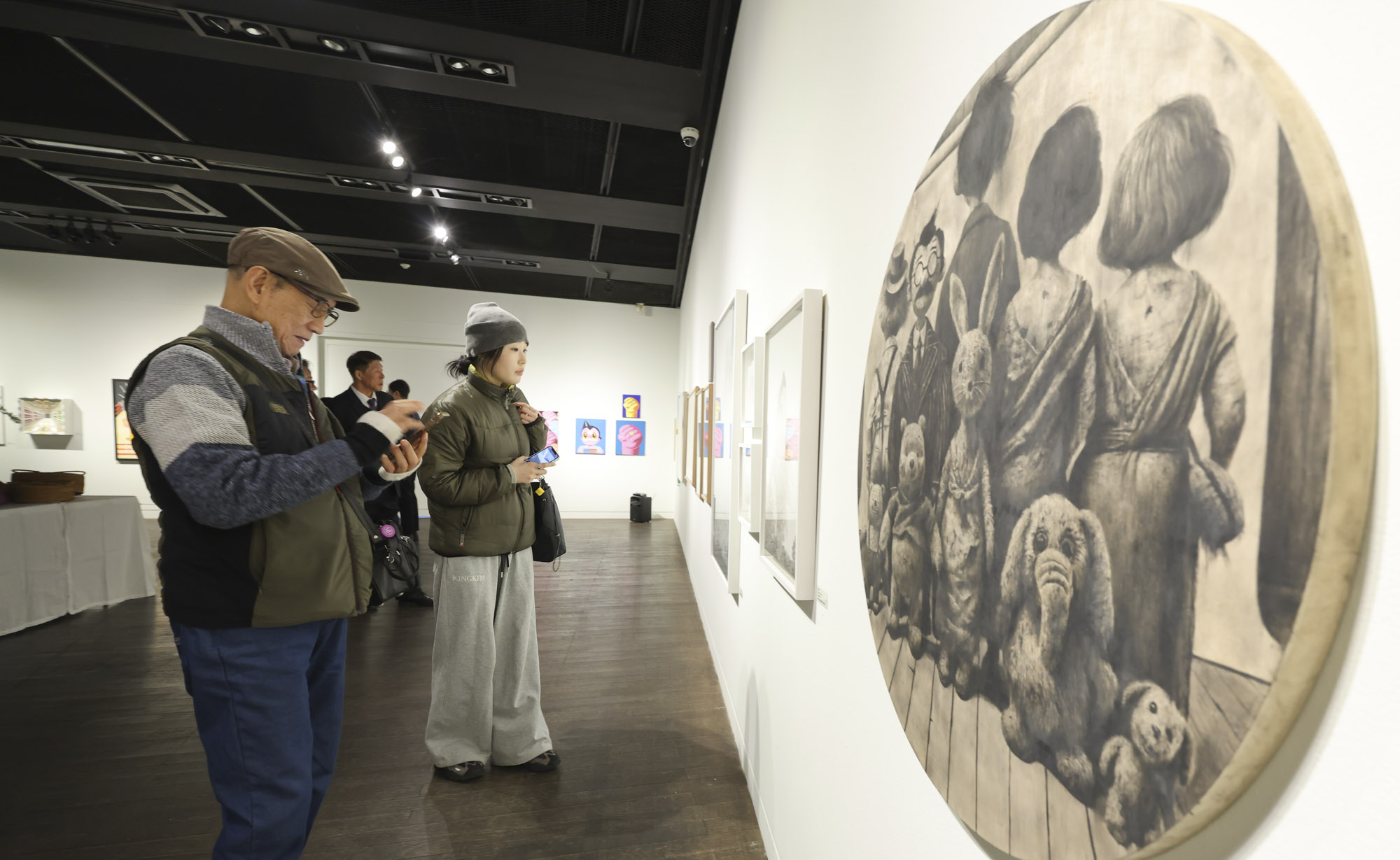 한국미술응원프로젝트;전시회