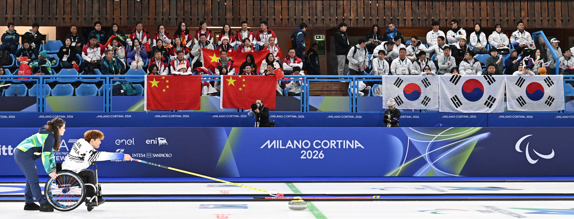 스포츠;밀라노코르티나동계패럼림픽;휠체어컬링;이용석;백혜진