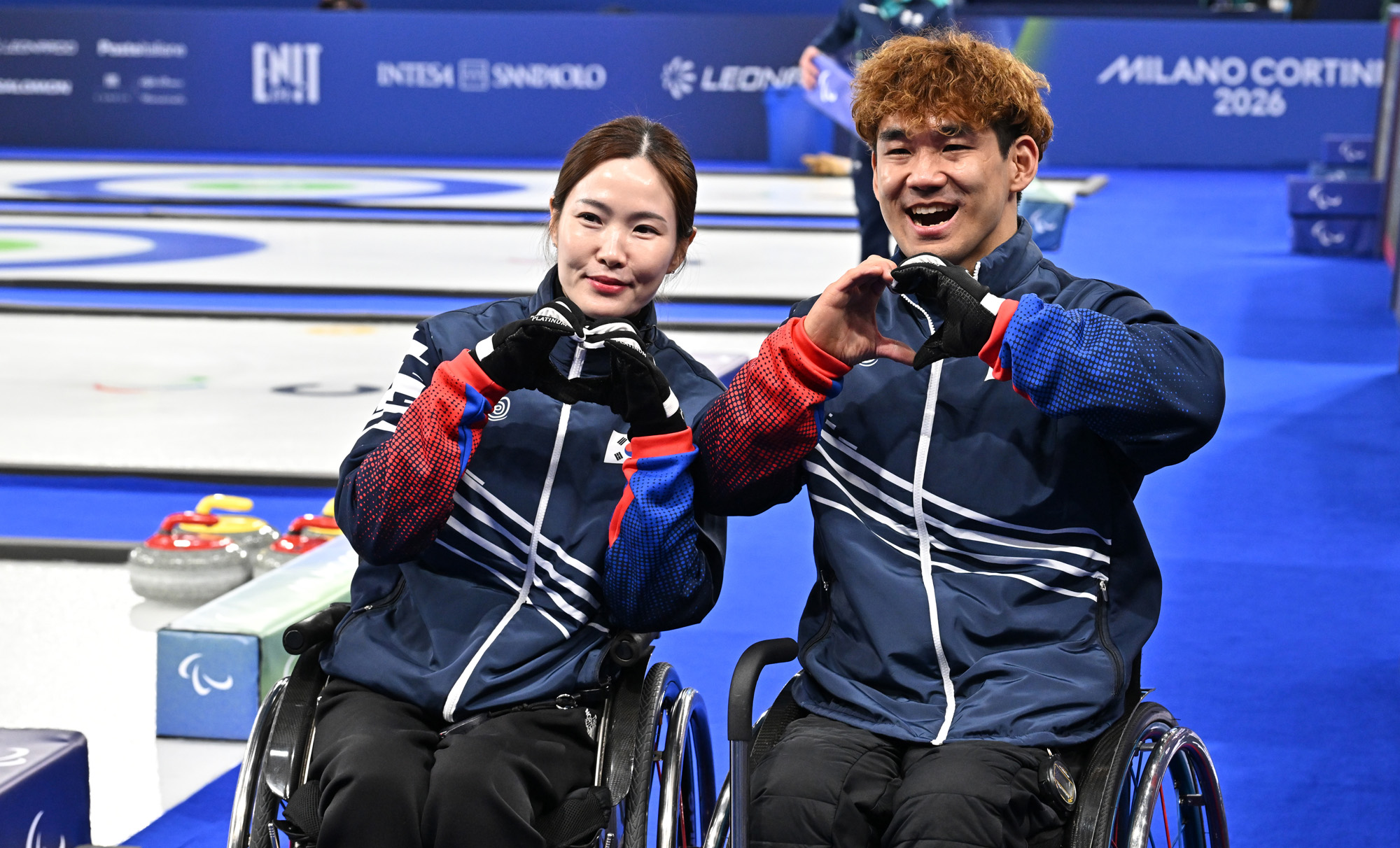 스포츠;밀라노코르티나동계패럼림픽;휠체어컬링;이용석;백혜진