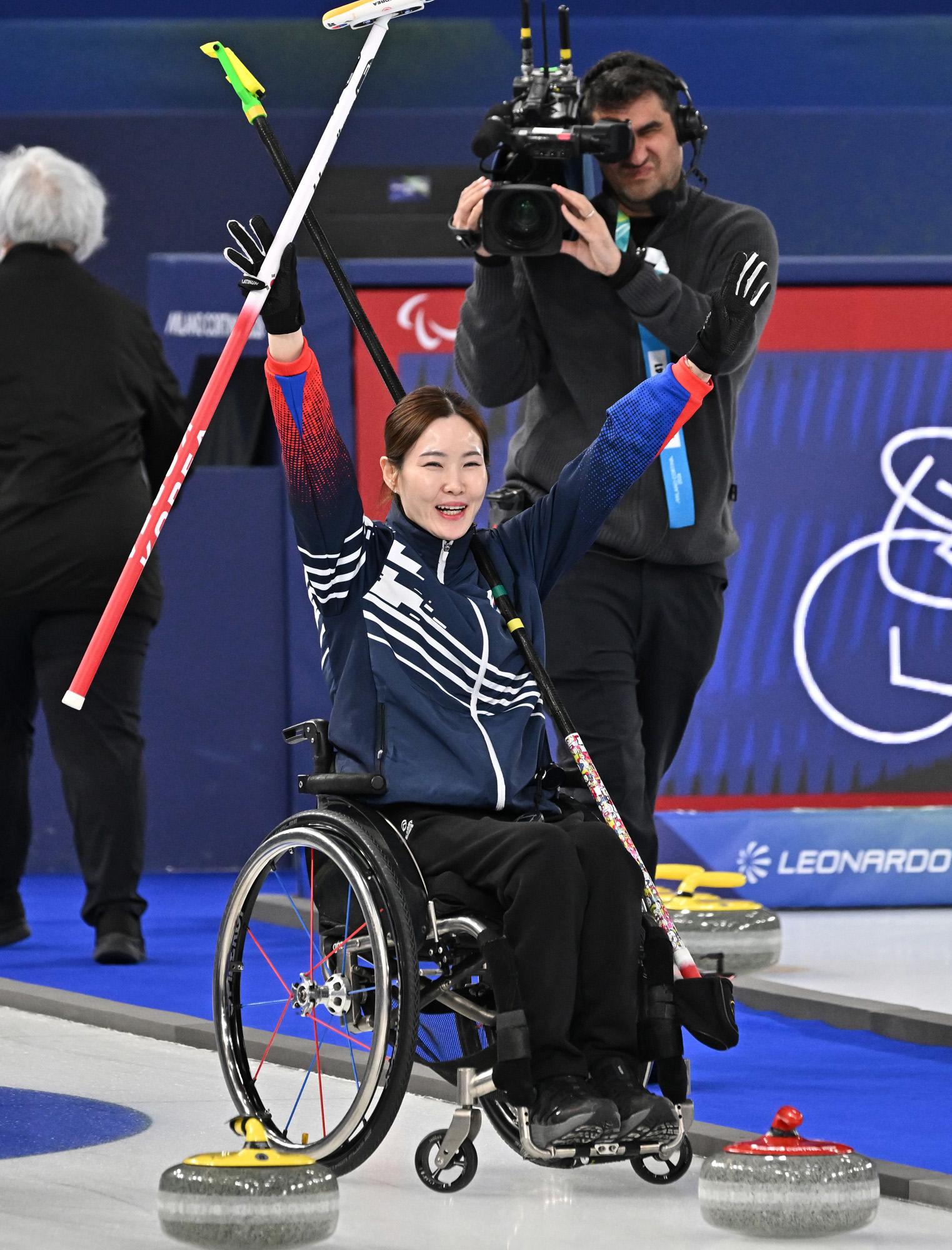 스포츠;밀라노코르티나동계패럼림픽;휠체어컬링;이용석;백혜진