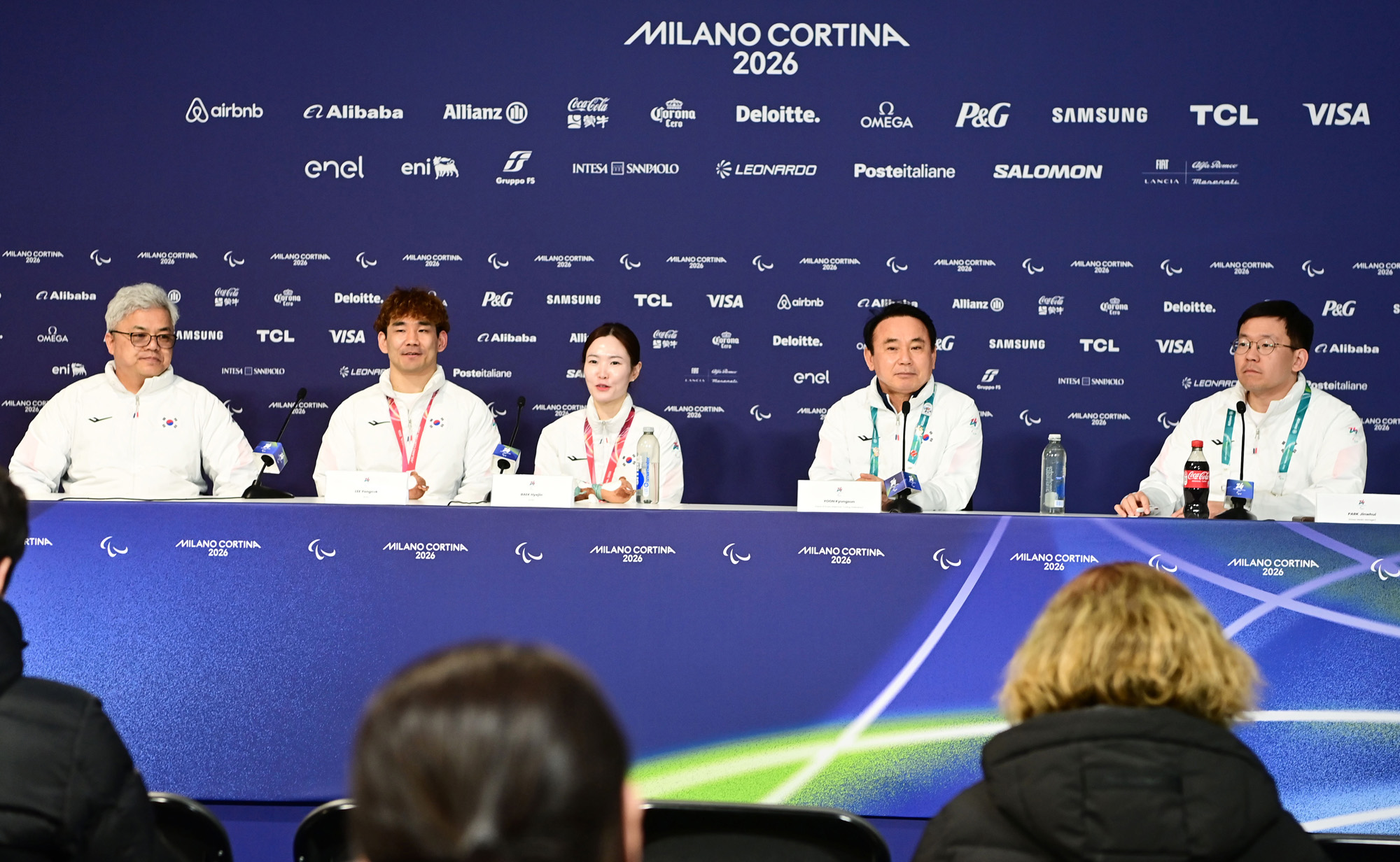 스포츠;밀라노코르티나동계패럼림픽;휠체어컬링;이용석;백혜진