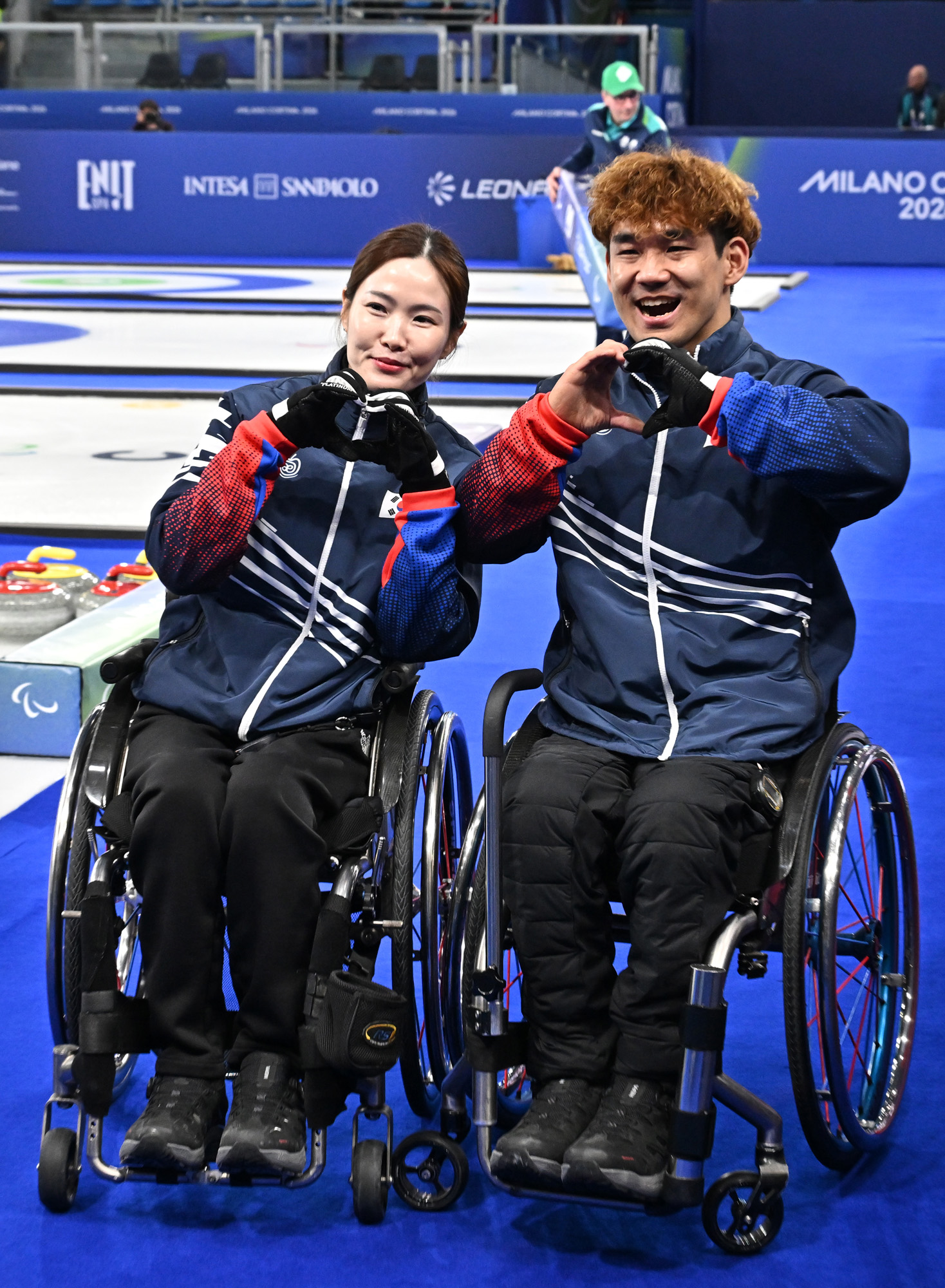 스포츠;밀라노코르티나동계패럼림픽;휠체어컬링;이용석;백혜진