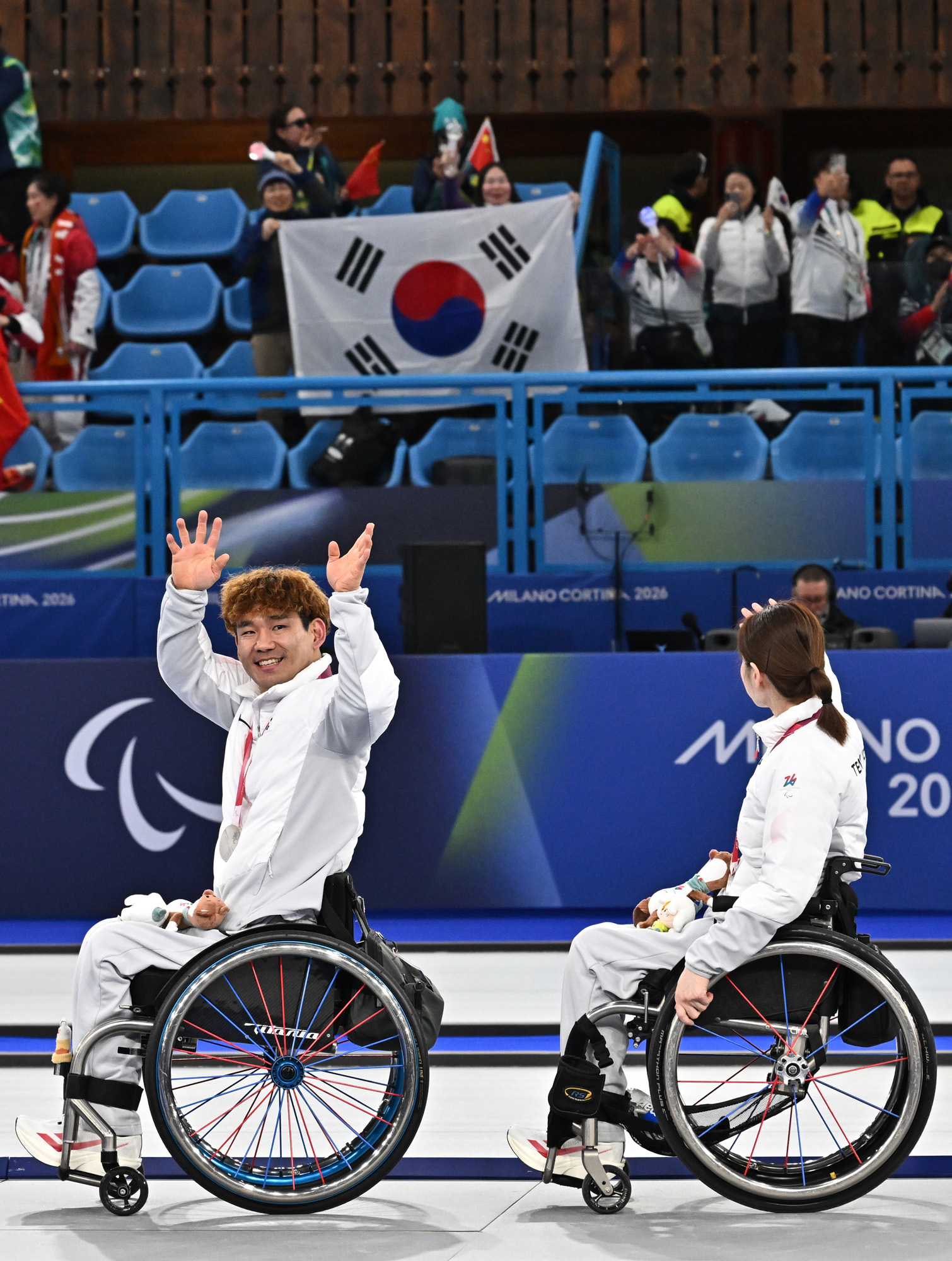 스포츠;밀라노코르티나동계패럼림픽;휠체어컬링;이용석;백혜진