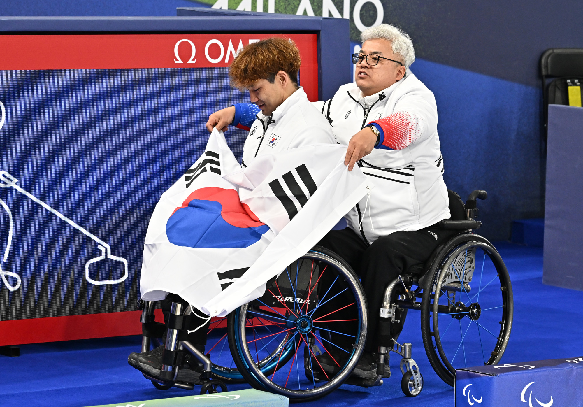 스포츠;밀라노코르티나동계패럼림픽;휠체어컬링;이용석;백혜진