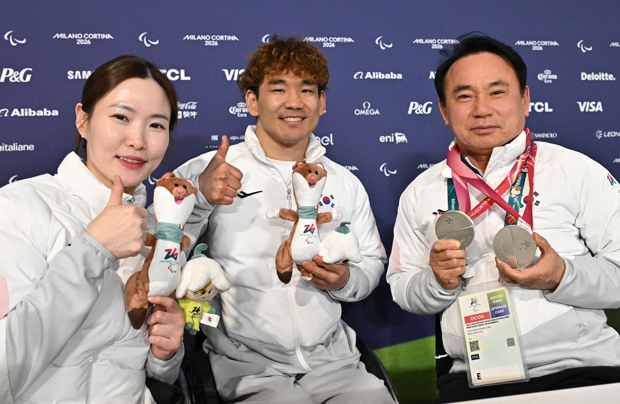 스포츠;밀라노코르티나동계패럼림픽;휠체어컬링;이용석;백혜진