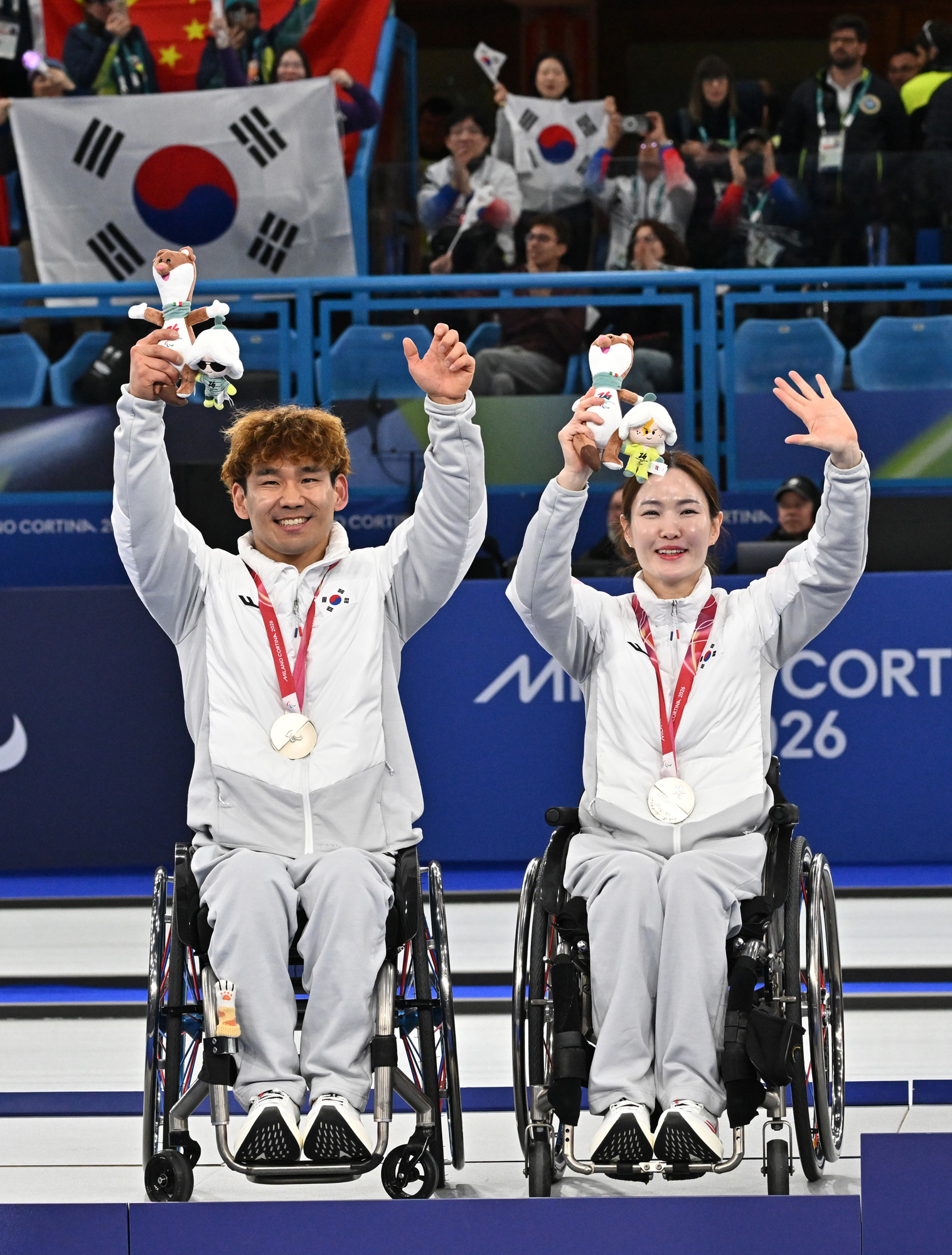 스포츠;밀라노코르티나동계패럼림픽;휠체어컬링;이용석;백혜진