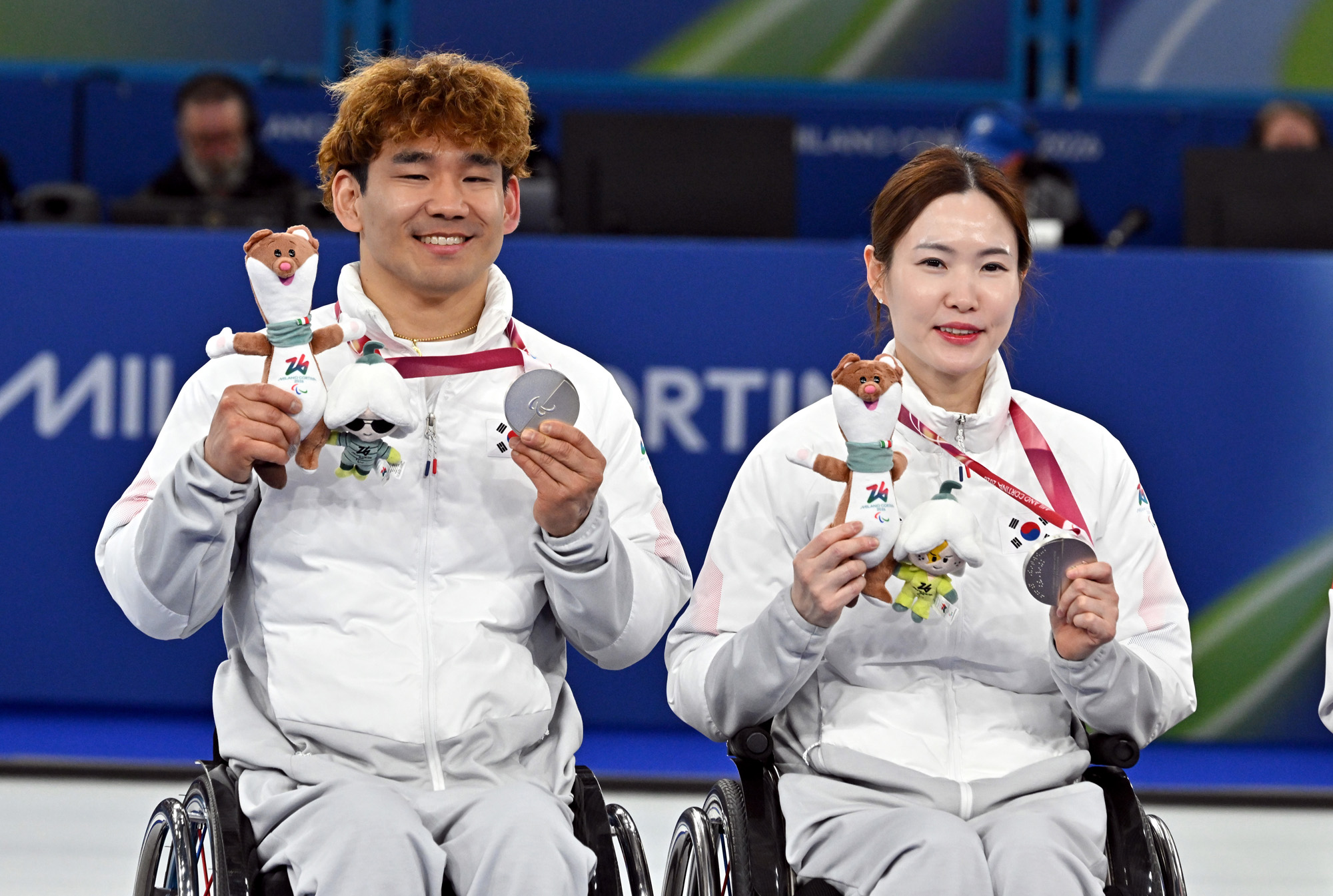 스포츠;밀라노코르티나동계패럼림픽;휠체어컬링;이용석;백혜진