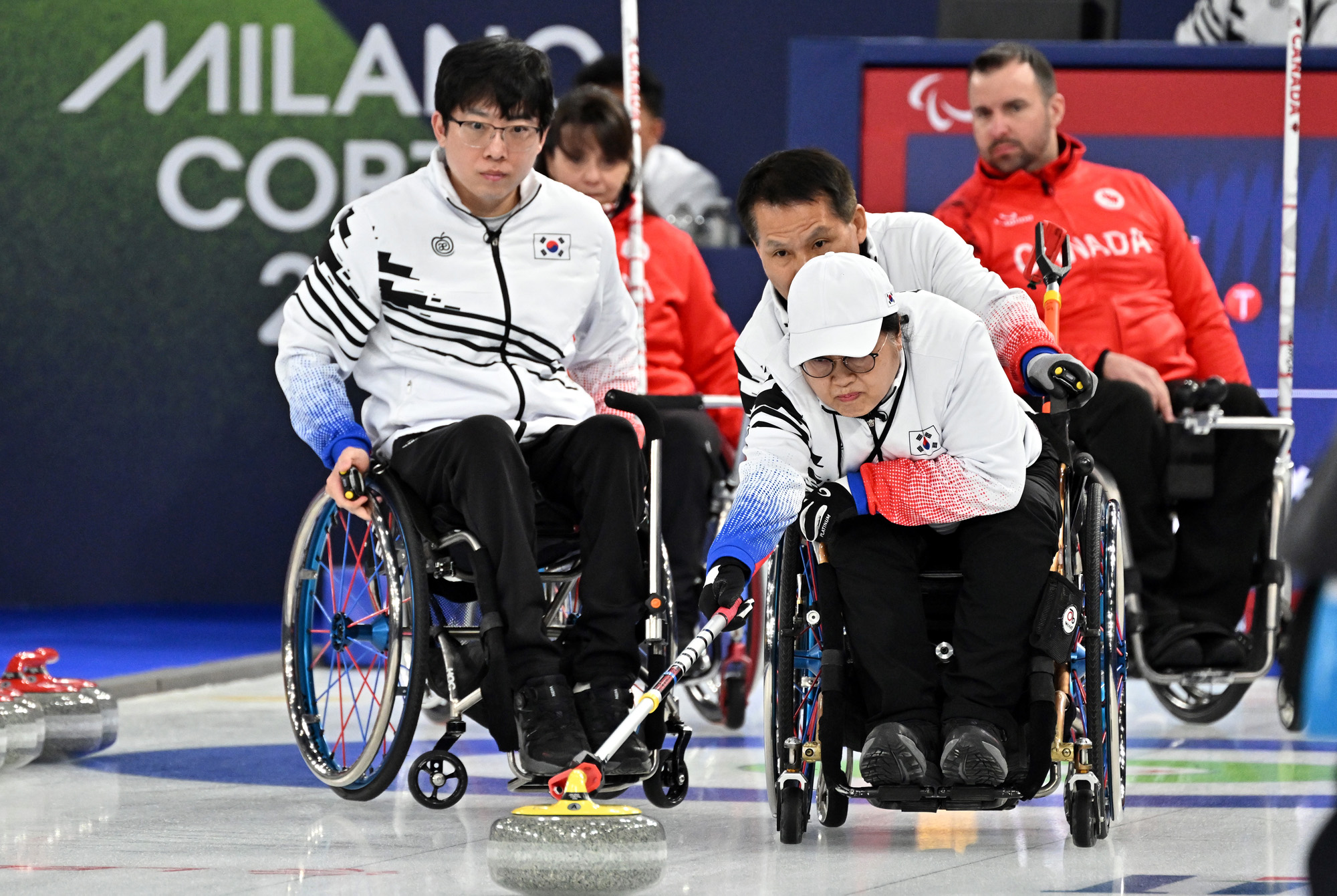 스포츠;밀라노코르티나동계패럼림픽;휠체어컬링;이용석;백혜진