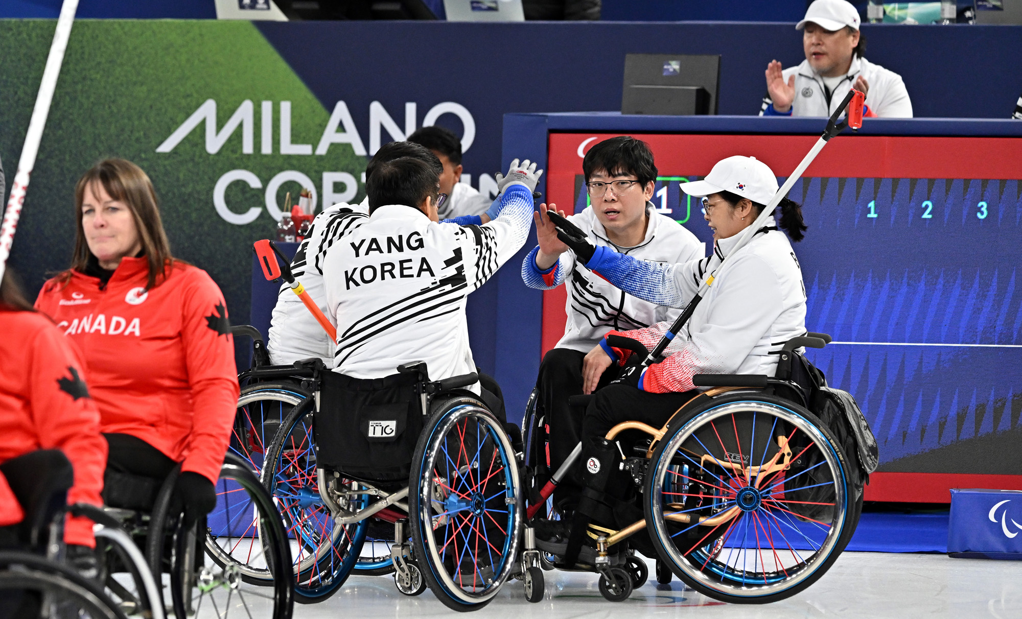 스포츠;밀라노코르티나동계패럼림픽;휠체어컬링;이용석;백혜진