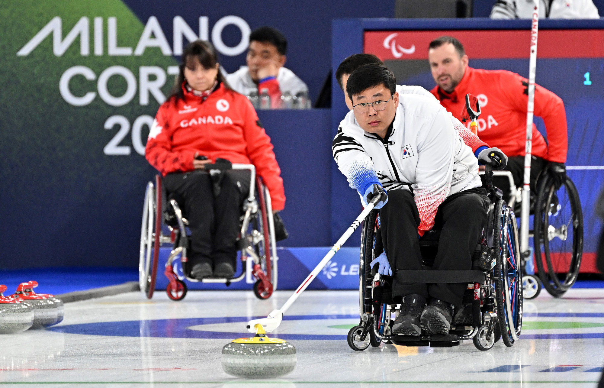 스포츠;밀라노코르티나동계패럼림픽;휠체어컬링;이용석;백혜진