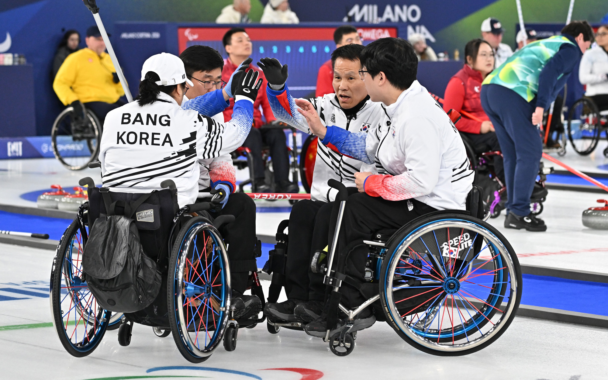 스포츠;밀라노코르티나동계패럼림픽;휠체어컬링;이용석;백혜진