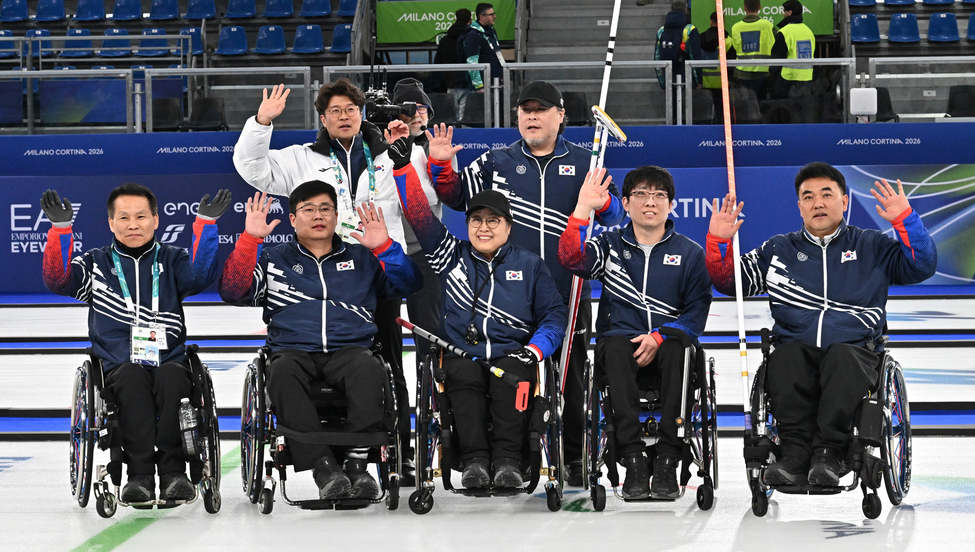 스포츠;밀라노코르티나동계패럼림픽;휠체어컬링;이용석;백혜진
