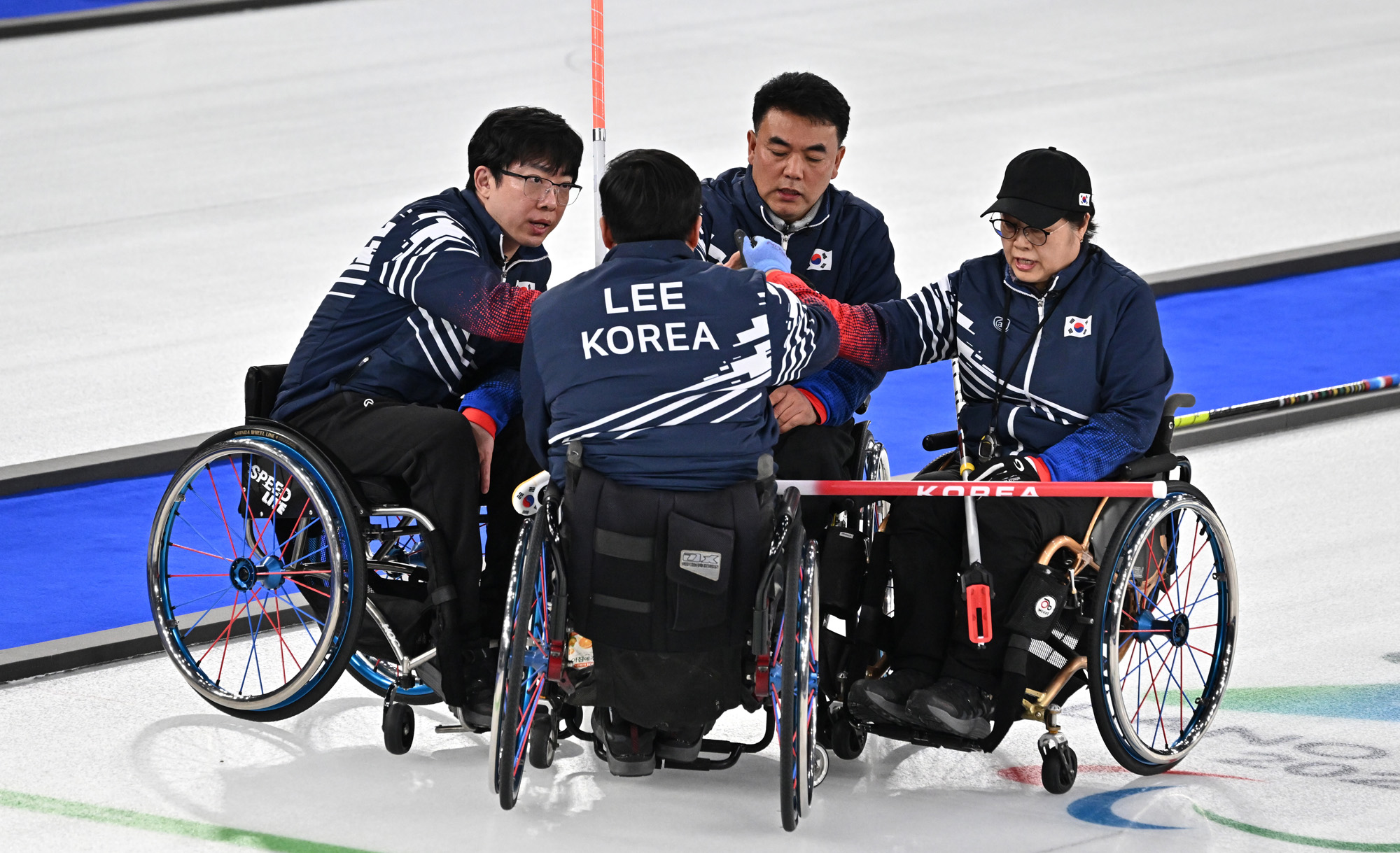 스포츠;밀라노코르티나동계패럼림픽;휠체어컬링;이용석;백혜진