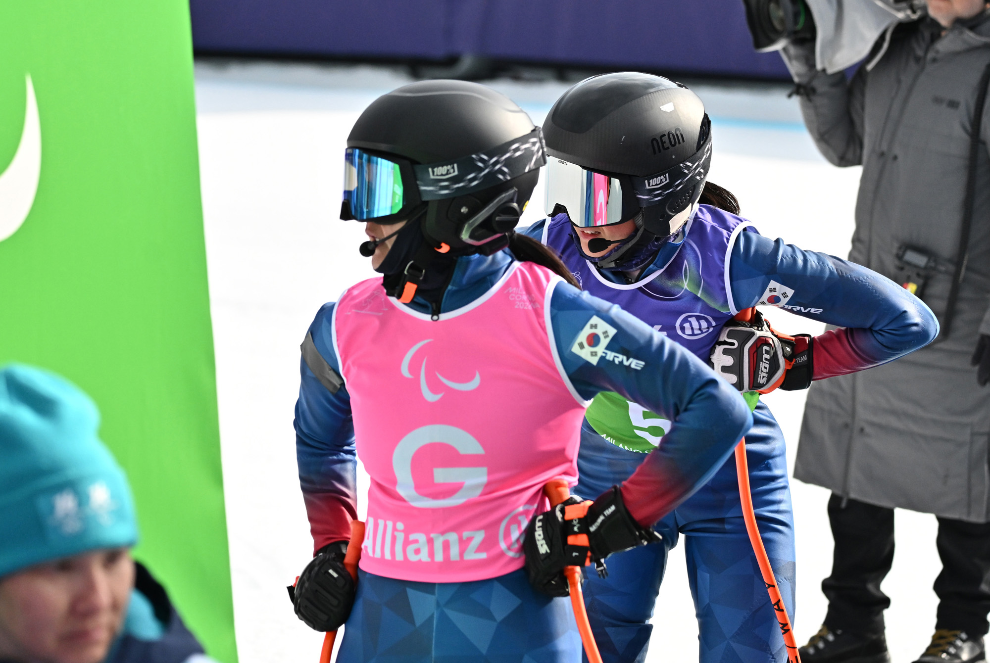 스포츠;밀라노코르티나동계패럴림픽;알파인스키복합경기;최사라;황민규