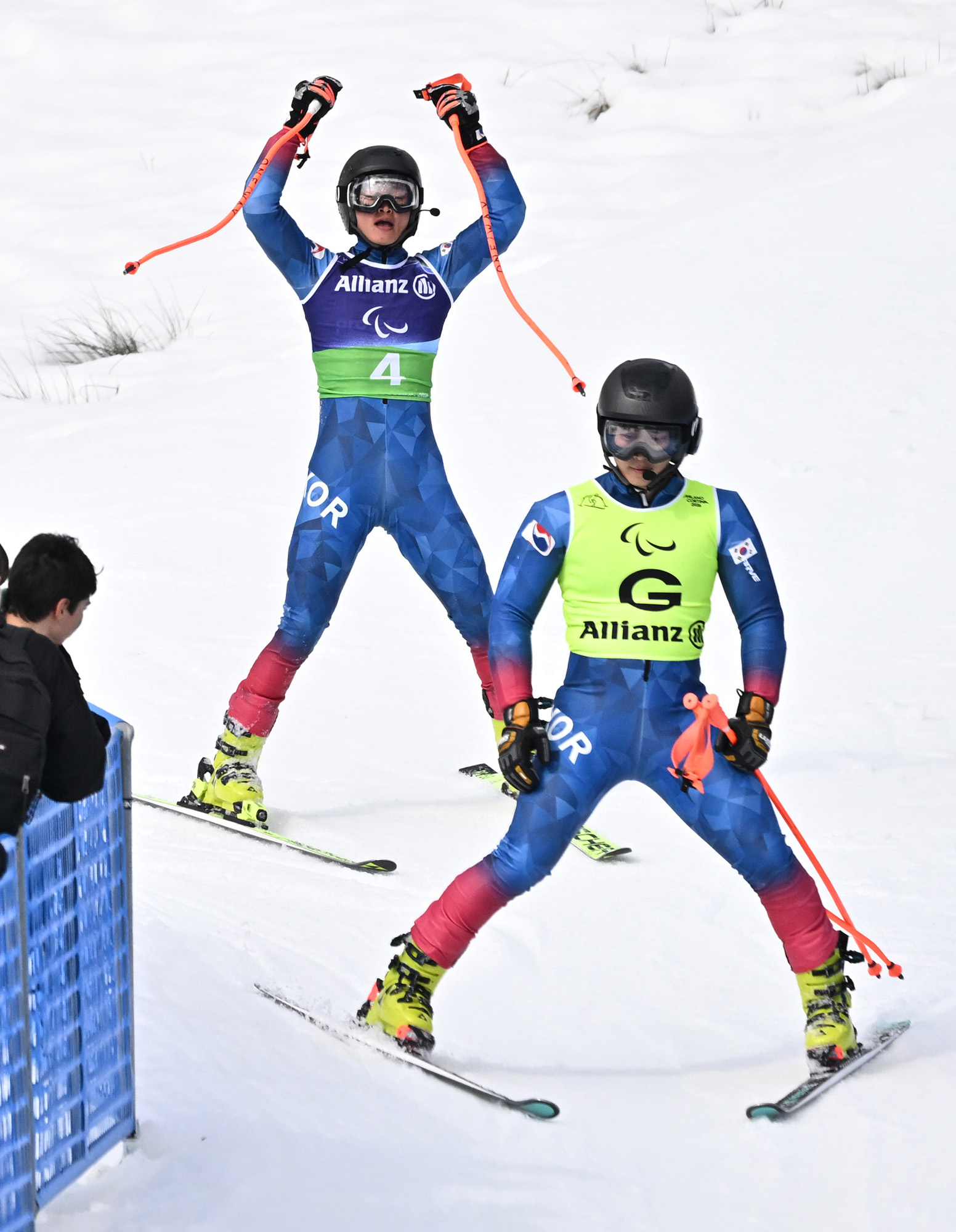 스포츠;밀라노코르티나동계패럴림픽;알파인스키복합경기;최사라;황민규