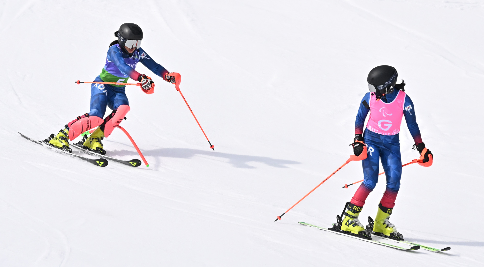 스포츠;밀라노코르티나동계패럴림픽;알파인스키복합경기;최사라;황민규