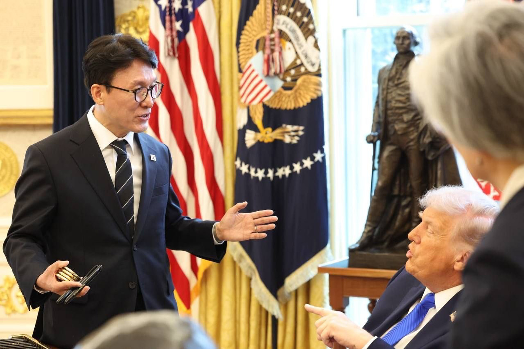 김민석;국무총리;트럼프;면담