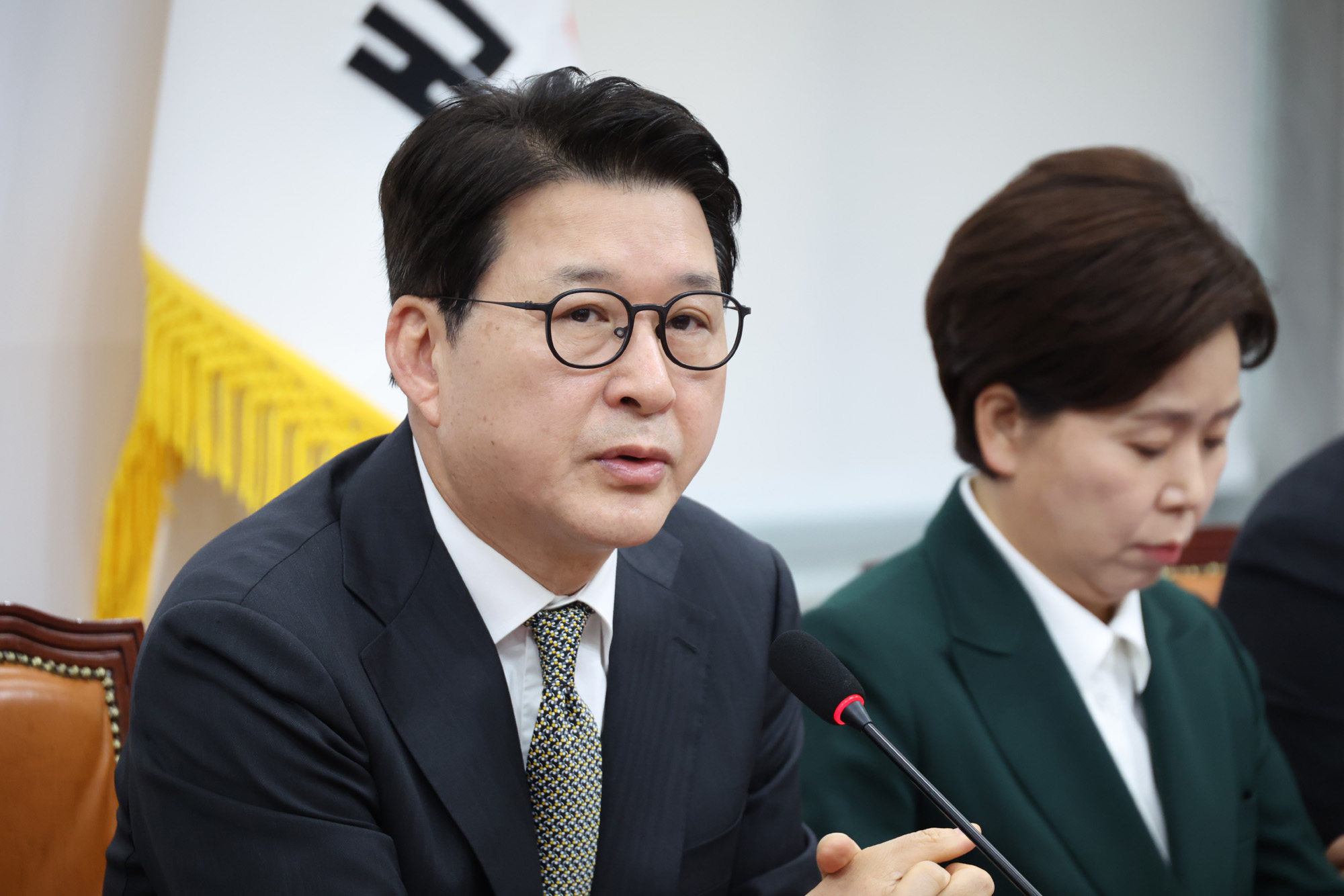 정치;국회;국민의힘 최고위원회의;신동욱