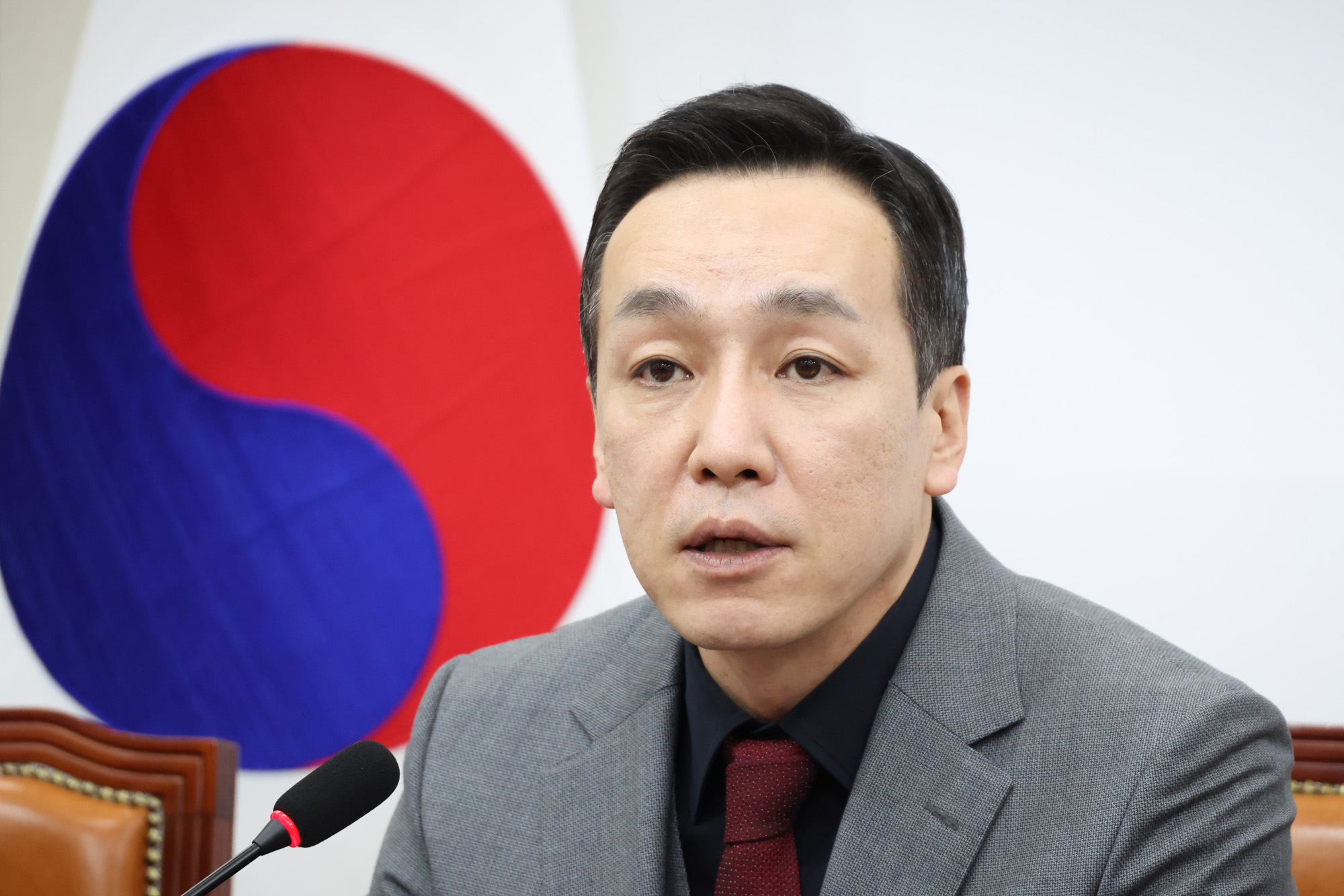 정치;국회;국민의힘 최고위원회의;김민수