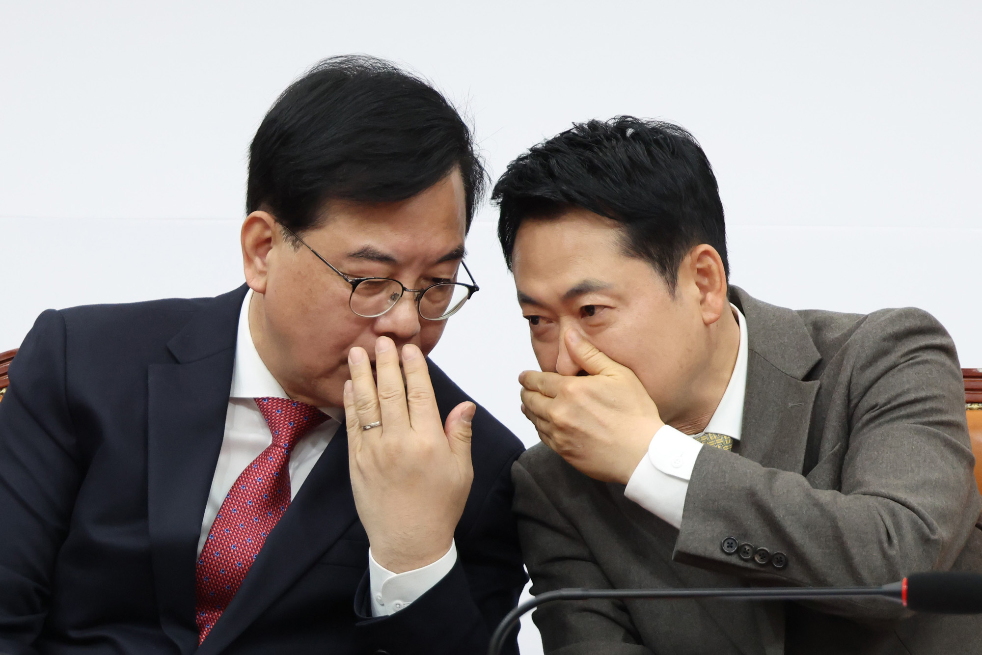 정치;국회;국민의힘 최고위원회의;장동혁;송언석