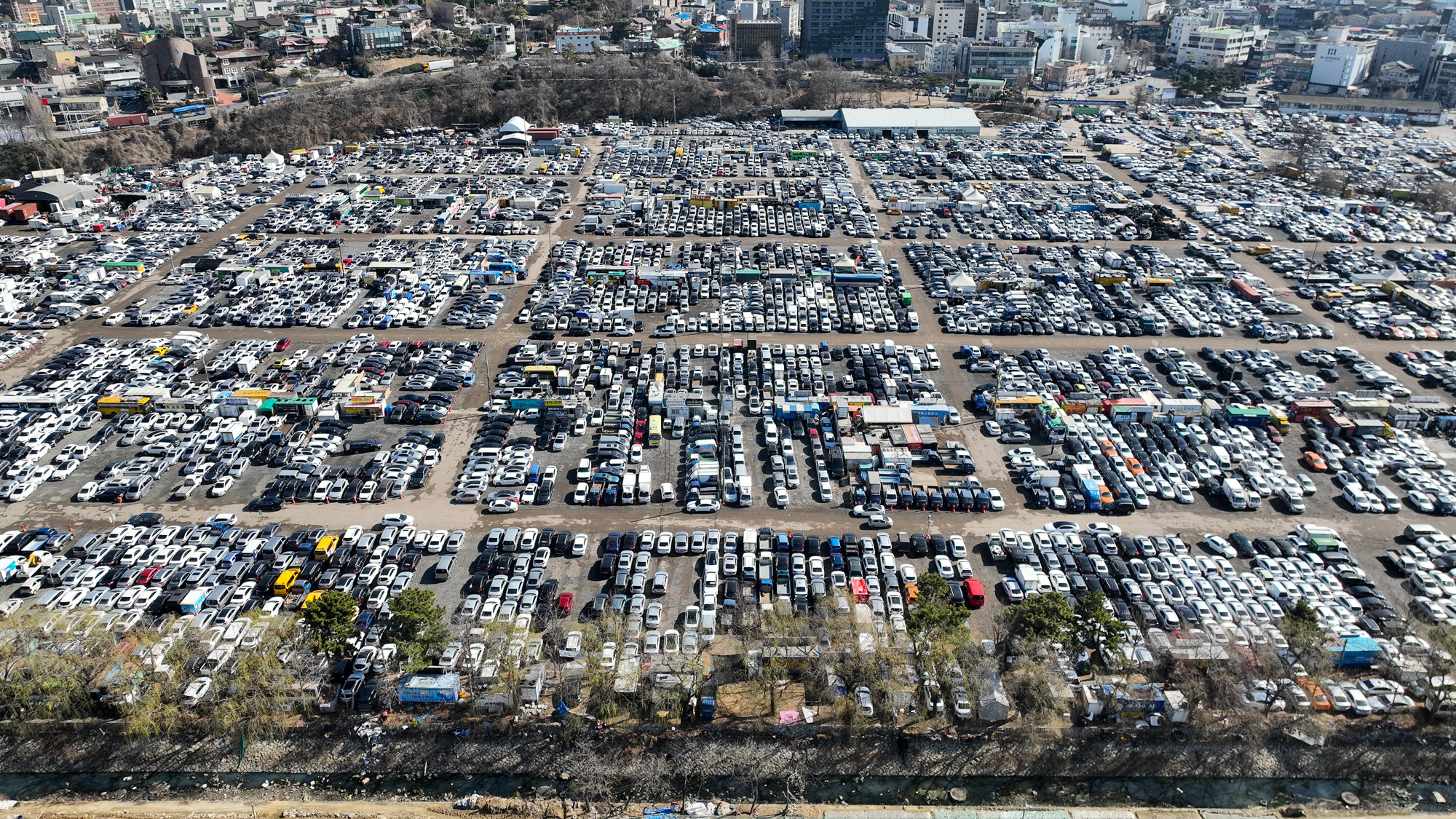 송도;수출단지;중고차;중동;수출;이란;전쟁