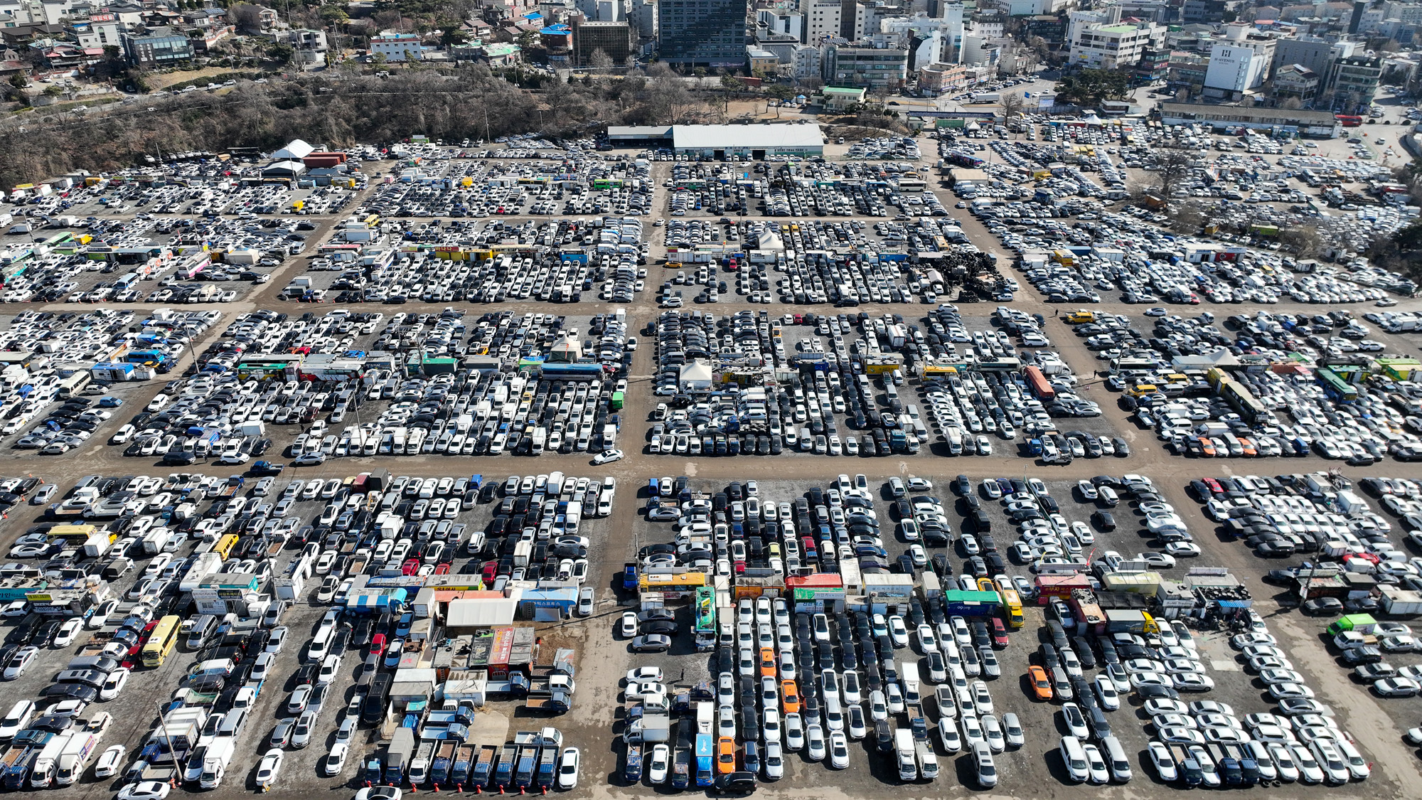 송도;수출단지;중고차;중동;수출;이란;전쟁