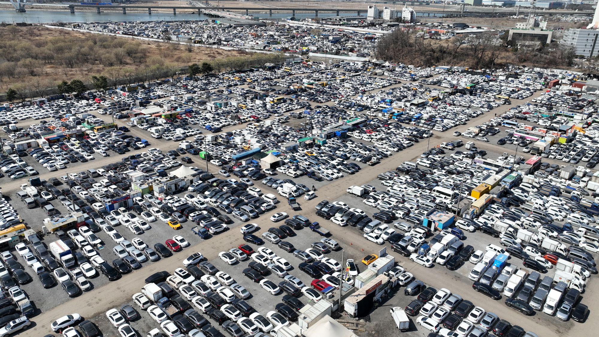 송도;수출단지;중고차;중동;수출;이란;전쟁