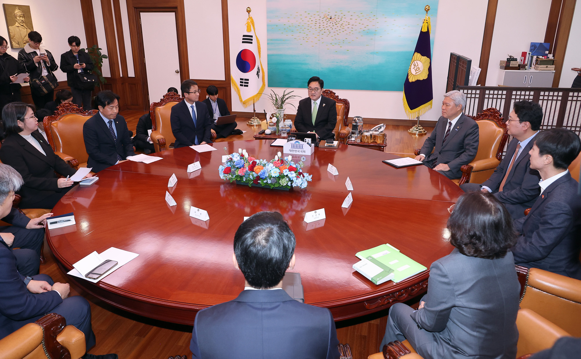 정치;국회;우원식;6당원내대표;서왕진;윤종오;천하람;용혜인;한병도;한창민